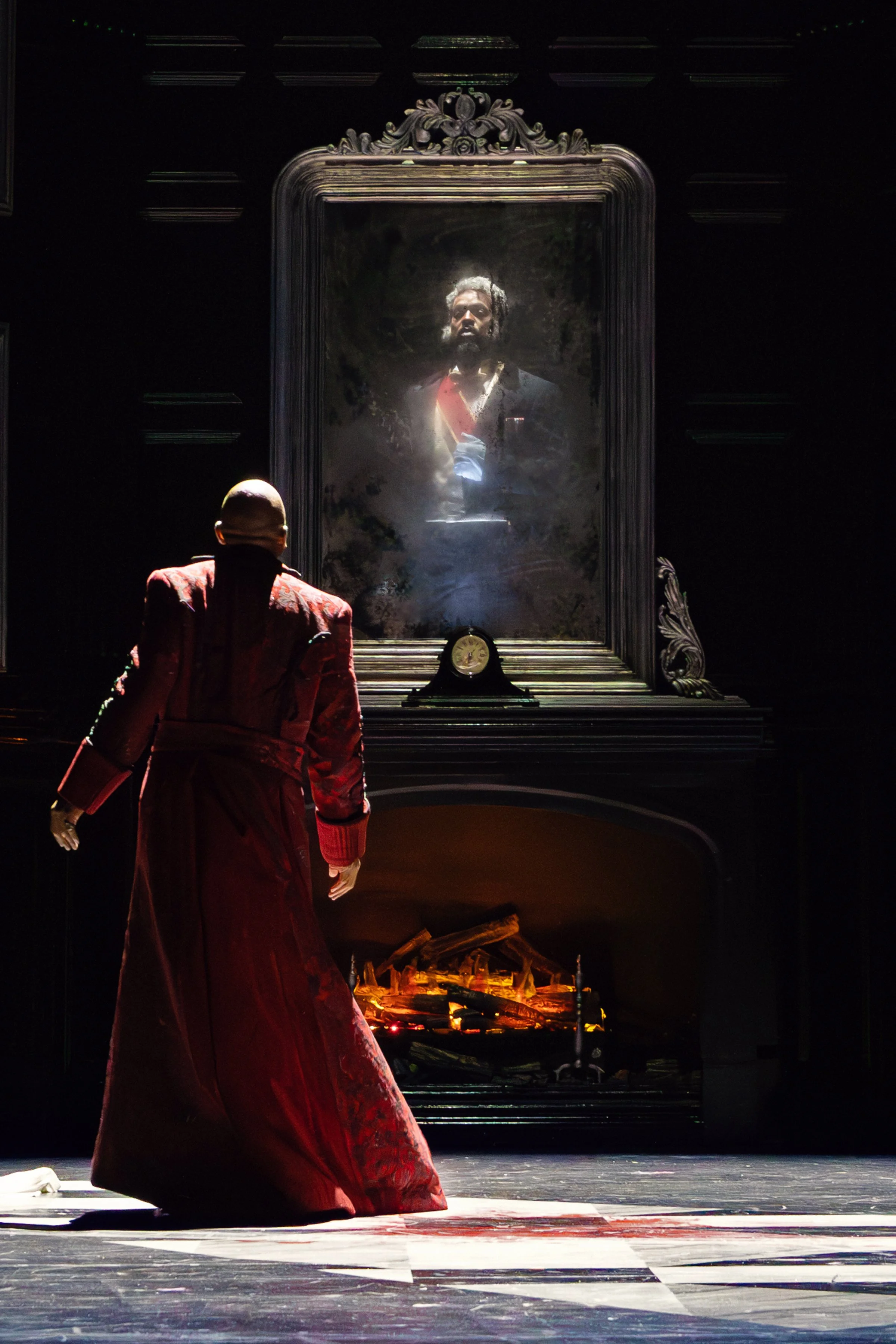 FRAMES, SILVER LEAF AND AGING PAINT TREATMENT