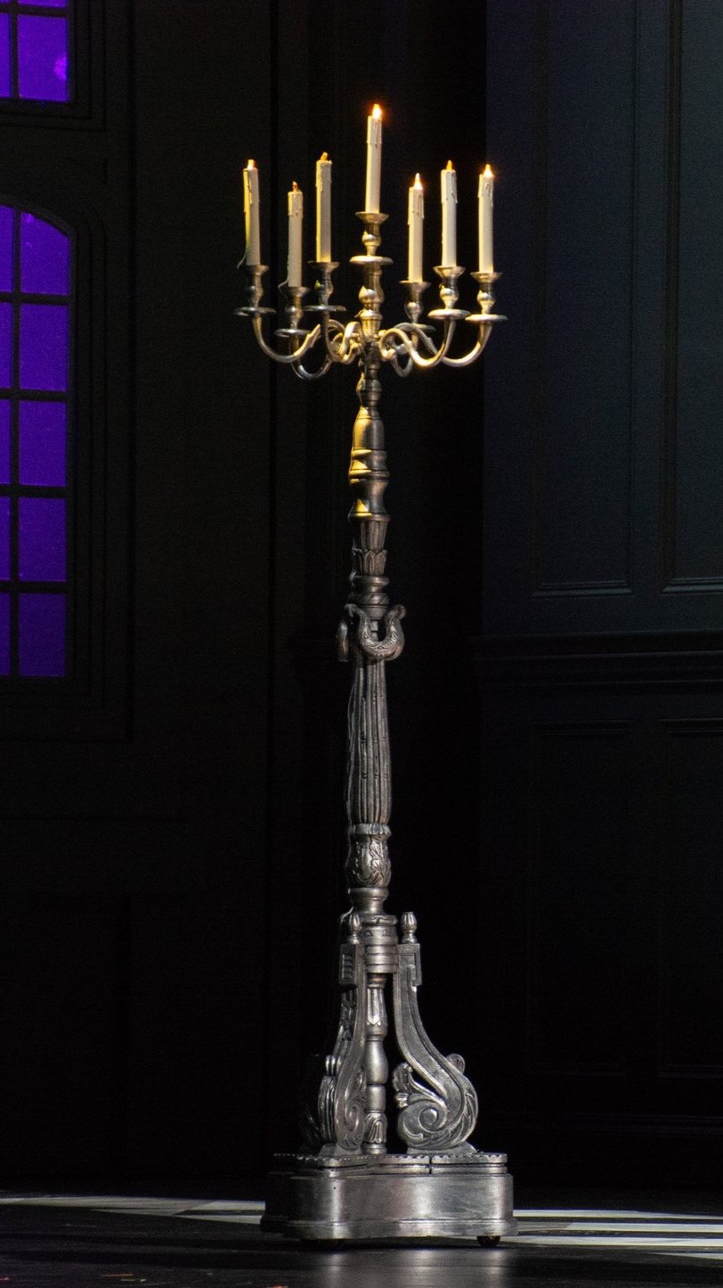 TORCHIERS, SILVER LEAF AND AGING PAINT TREATMENT
