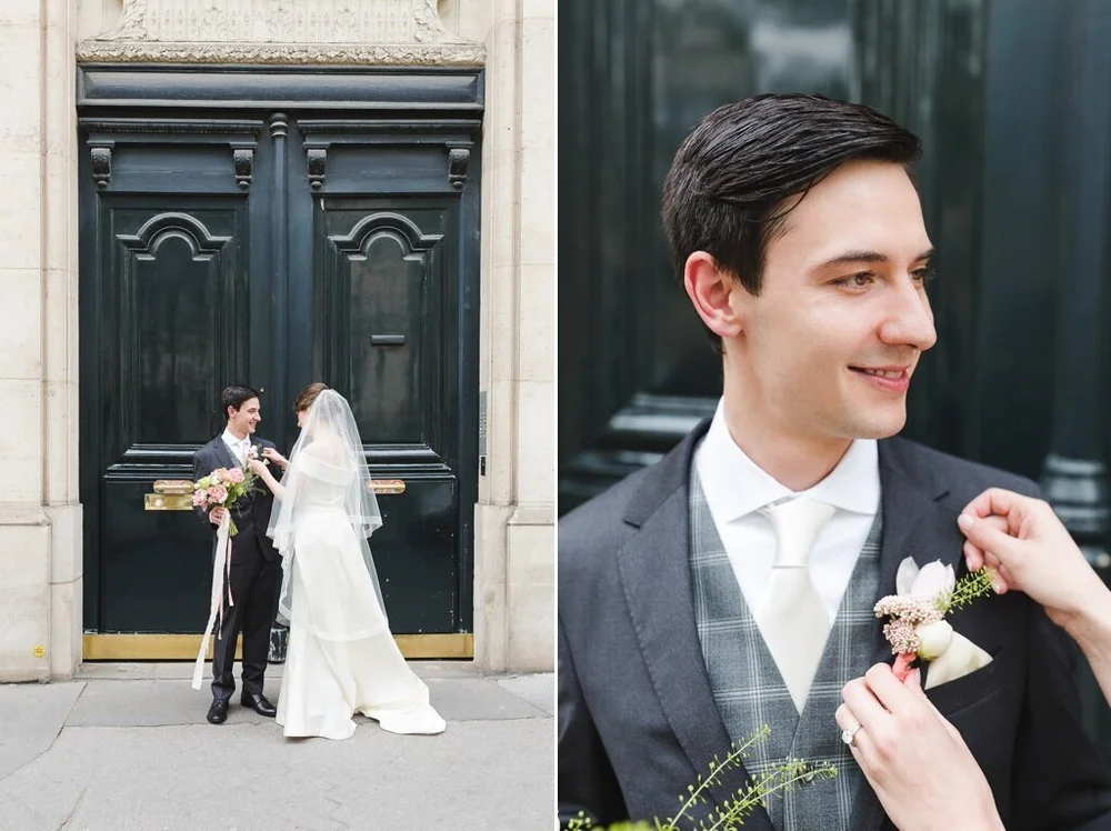 Spring Elopement | Paris | Touch up