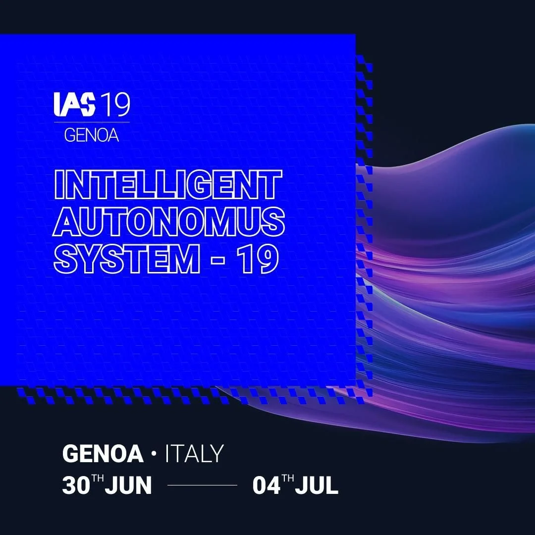 STAM was at the 19th International Conference on Intelligent Autonomous Systems (IAS‑19)