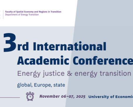 3rd International Academic Conference “Energy Justice & Energy Transition"