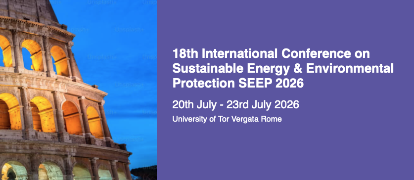 18th Sustainable Energy and Environmental Protection 2026 conference