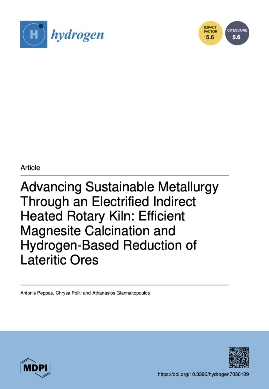 Advancing Sustainable Metallurgy Through an Electrified Indirect Heated Rotary Kiln: Efficient Magnesite Calcination and Hydrogen-Based Reduction of Lateritic Ores