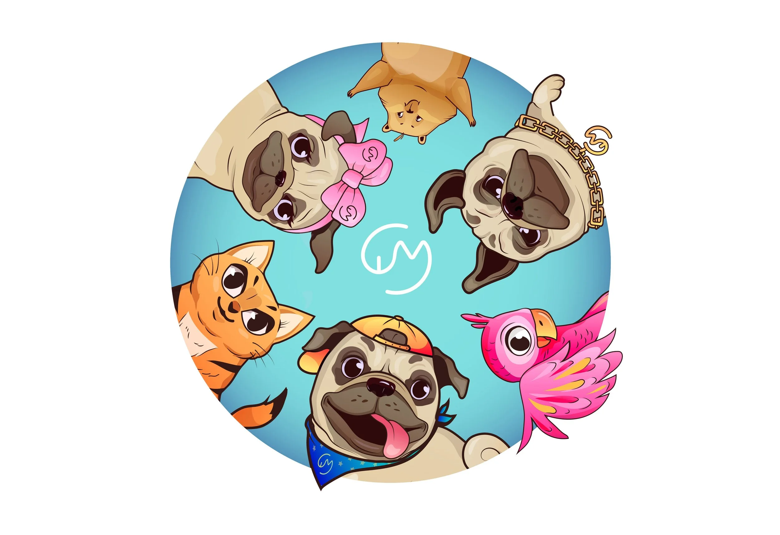 brand-identity-illustration-playful-pug-characters-circle-logo-daria-lada.jpg