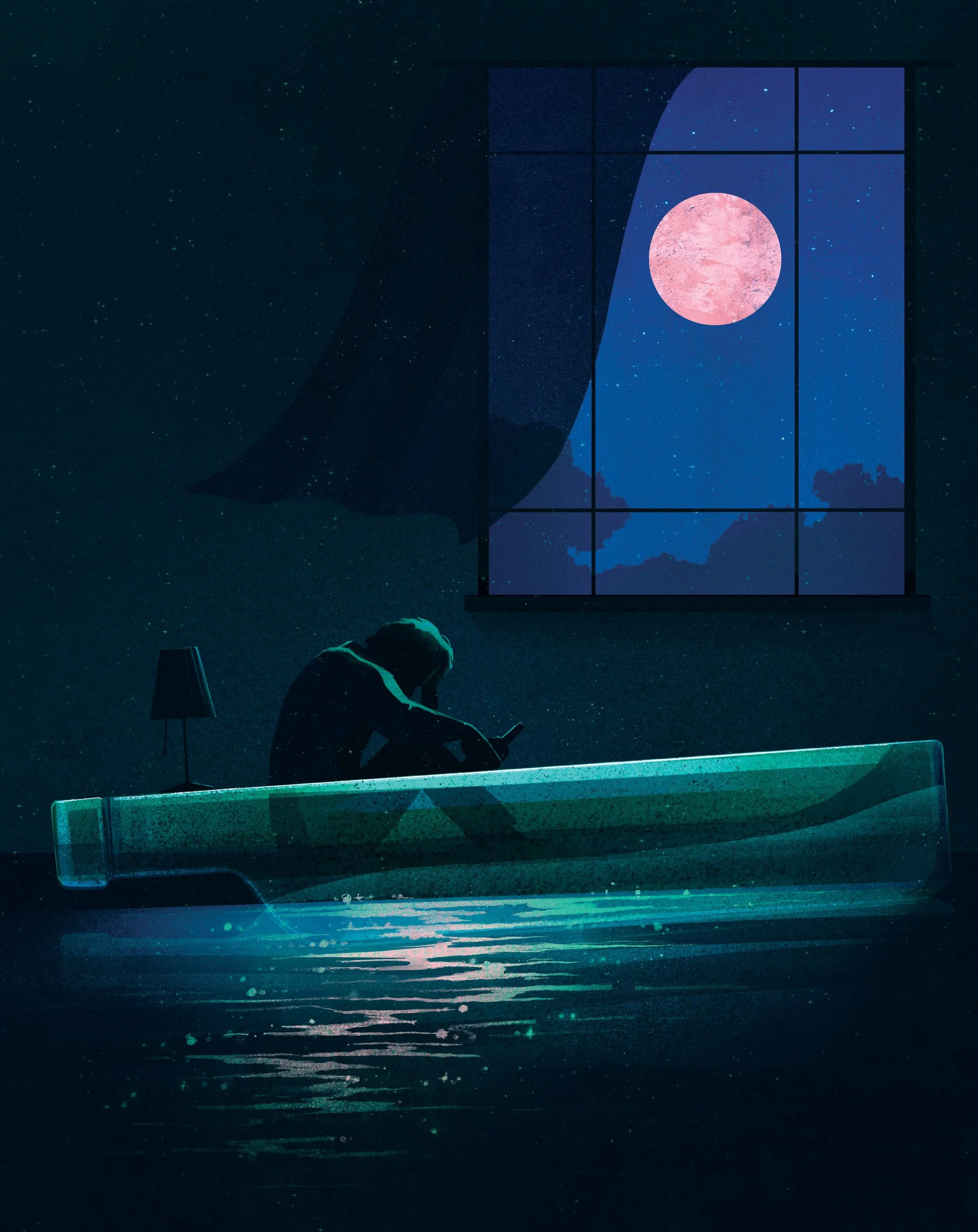 editorial-illustration-alcohol-addiction-isolation-night-room-moon-water-daria-lada.jpg
