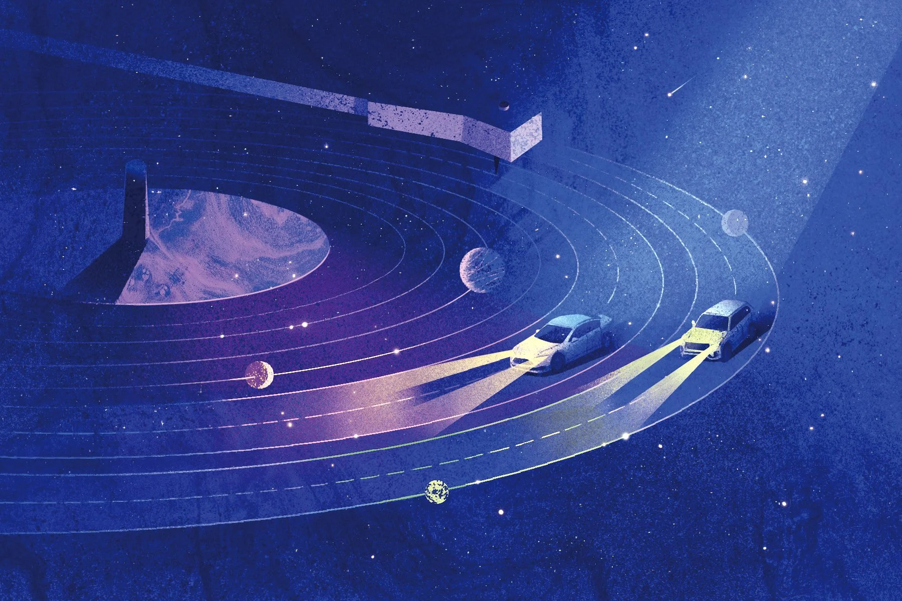 editorial-illustration-for-los-angeles-times-two-cars-circling-a-vinyl-record-like-planets-daria-lada.jpg