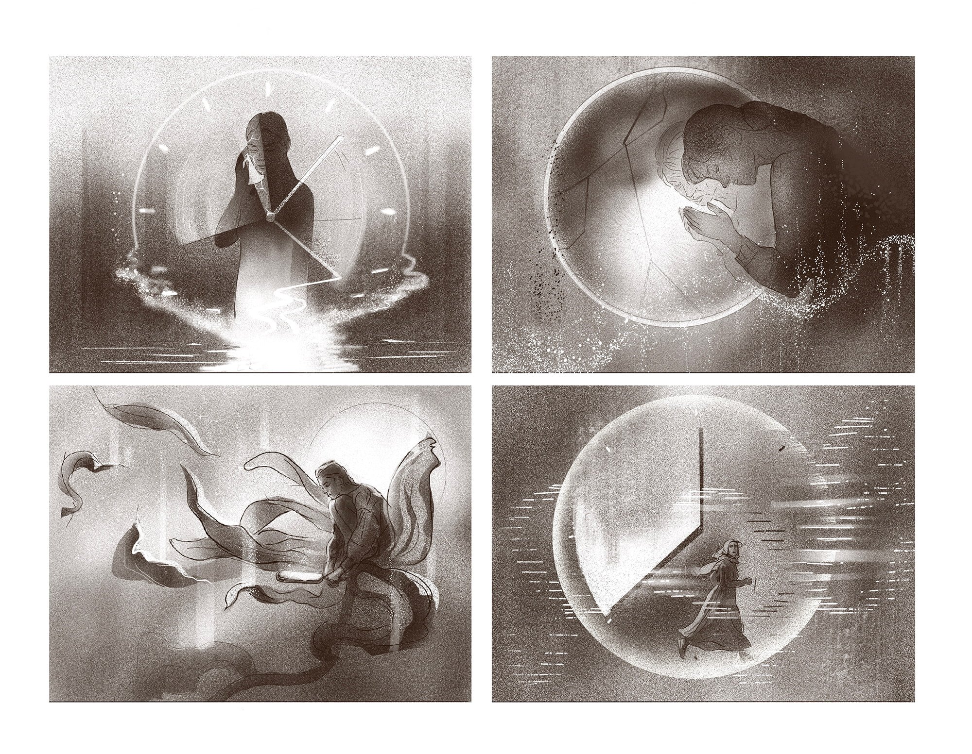 editorial-illustration-sketches-for-al-majalla-biological-aging-concepts-exploring-stress-time-and-cellular-aging-daria-lada.jpg