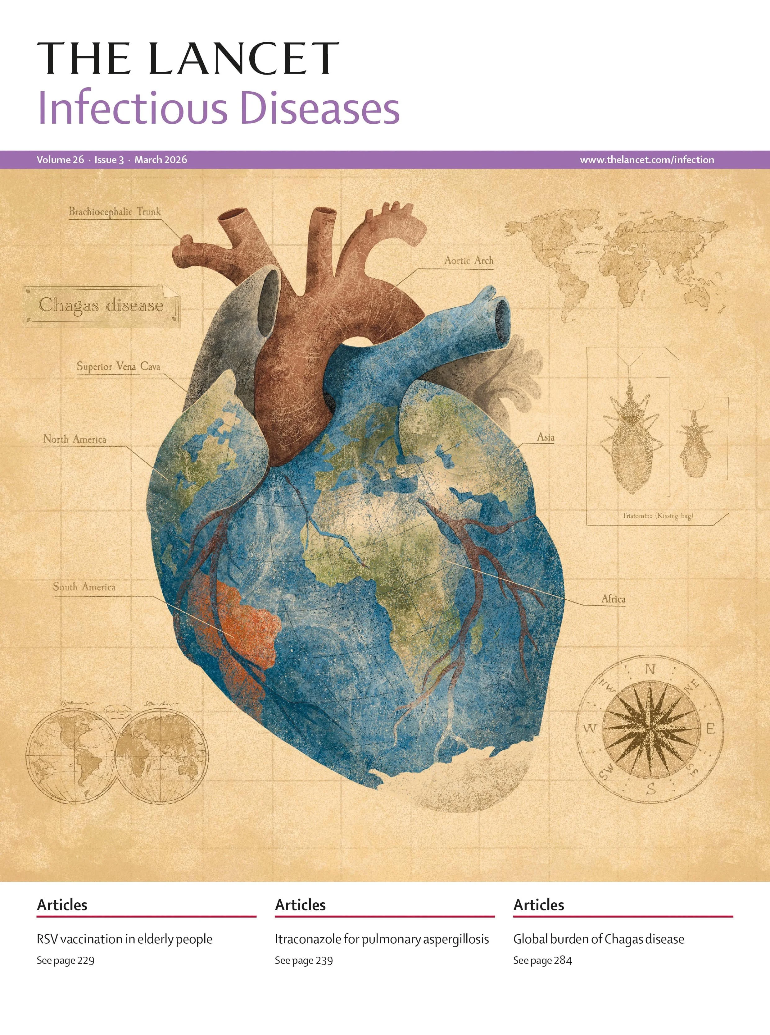 the-lancet-infectious-diseases-cover-chagas-disease-global-heart-map-daria-lada.jpg