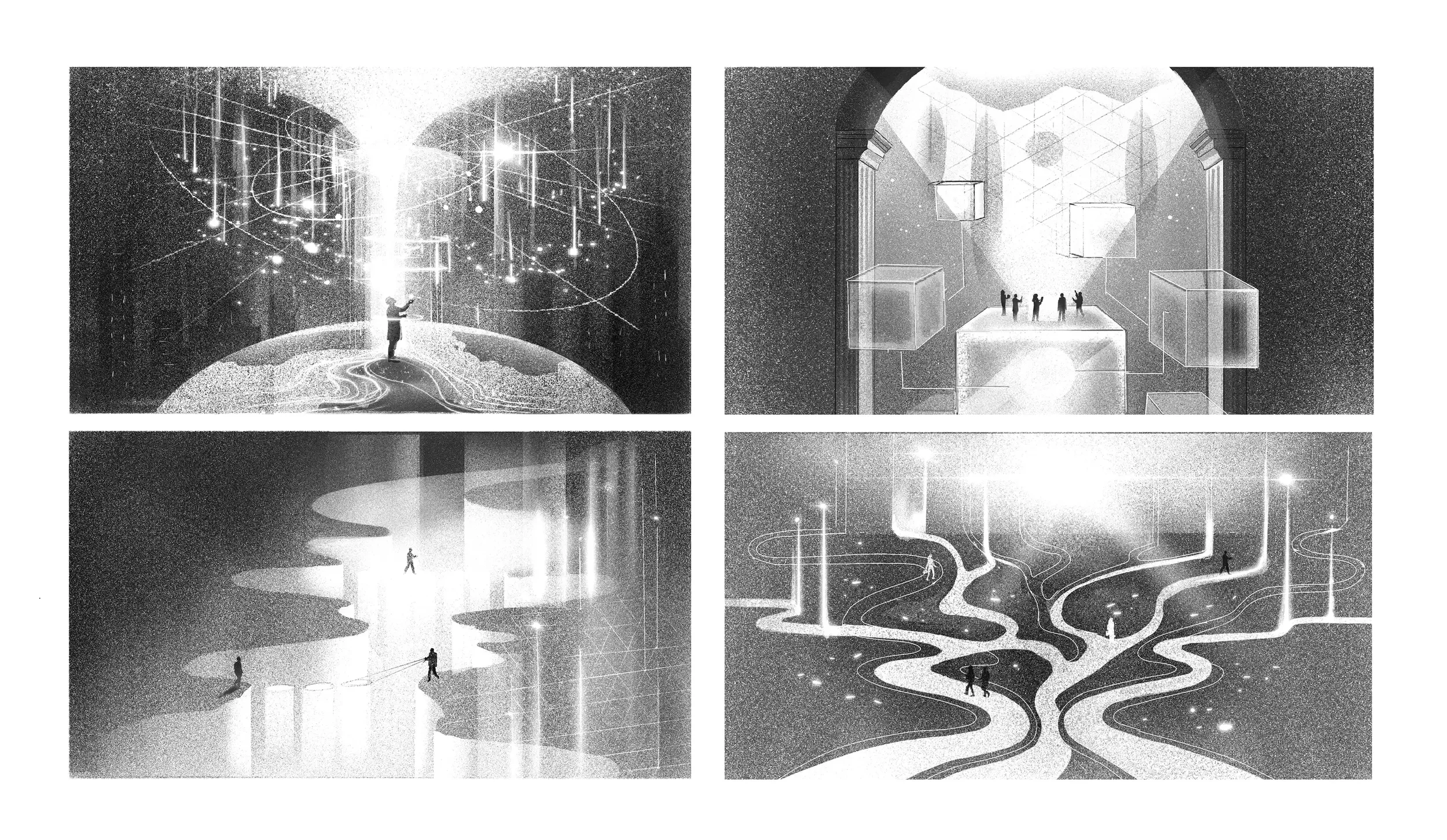 editorial-sketches-for-foreign-policy-globe-archway-and-paths-daria-lada.webp