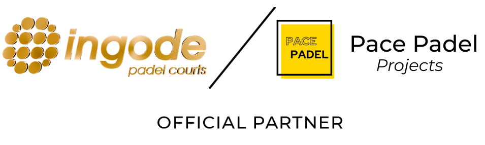 Logo featuring the text 'In God,' a yellow and black patch with 'PACE PADDLE,' and the words 'Pace Paddle Projects' and 'Official Partner.'