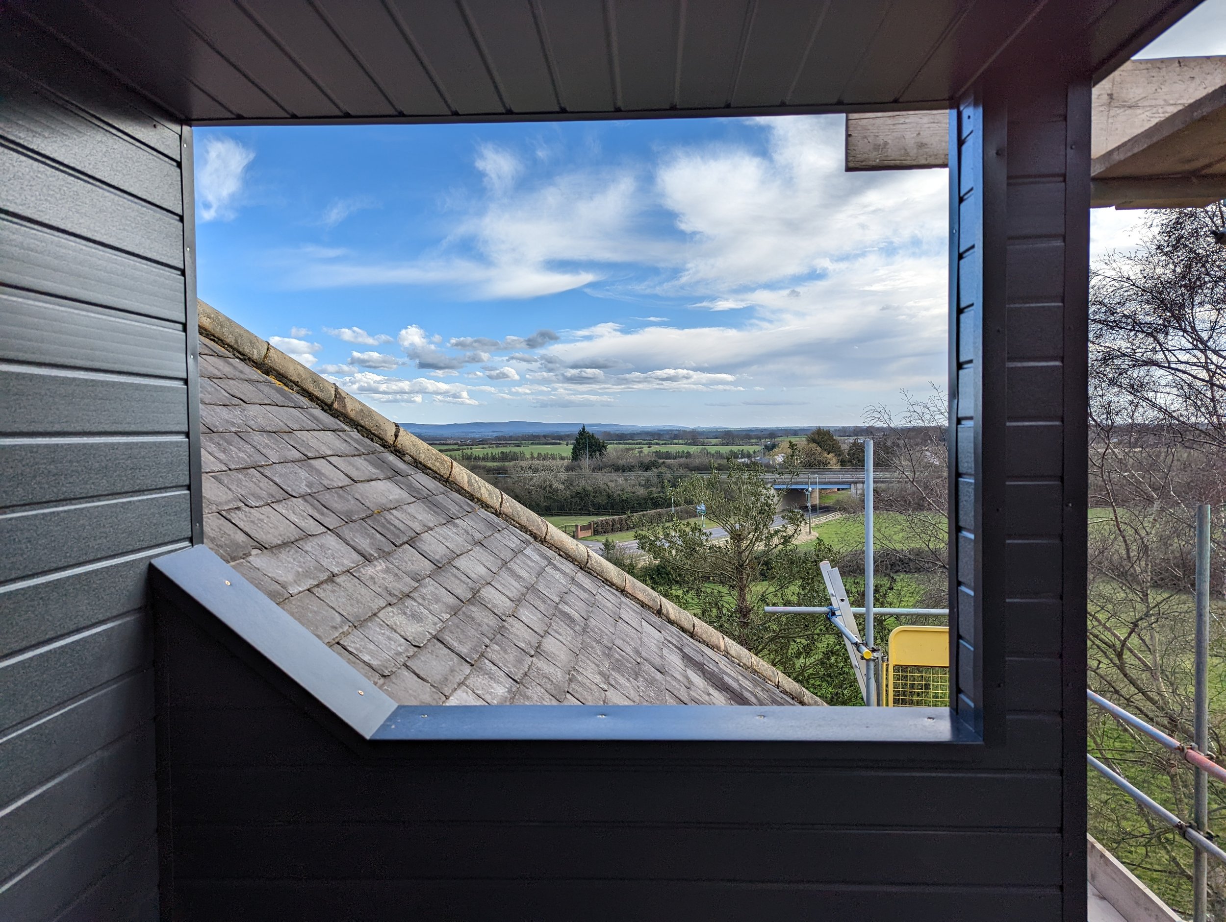 View from rear dormer roof (conservation area too!)