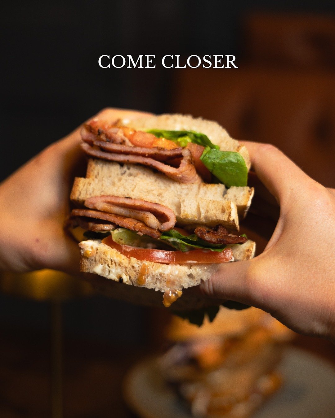 Warning⚠️: Watching this hungry isn't recommended.

We have a BLT with your name on it. Either keep scrolling or find yourself on Camden Street before lunch is over.

Served until 3PM