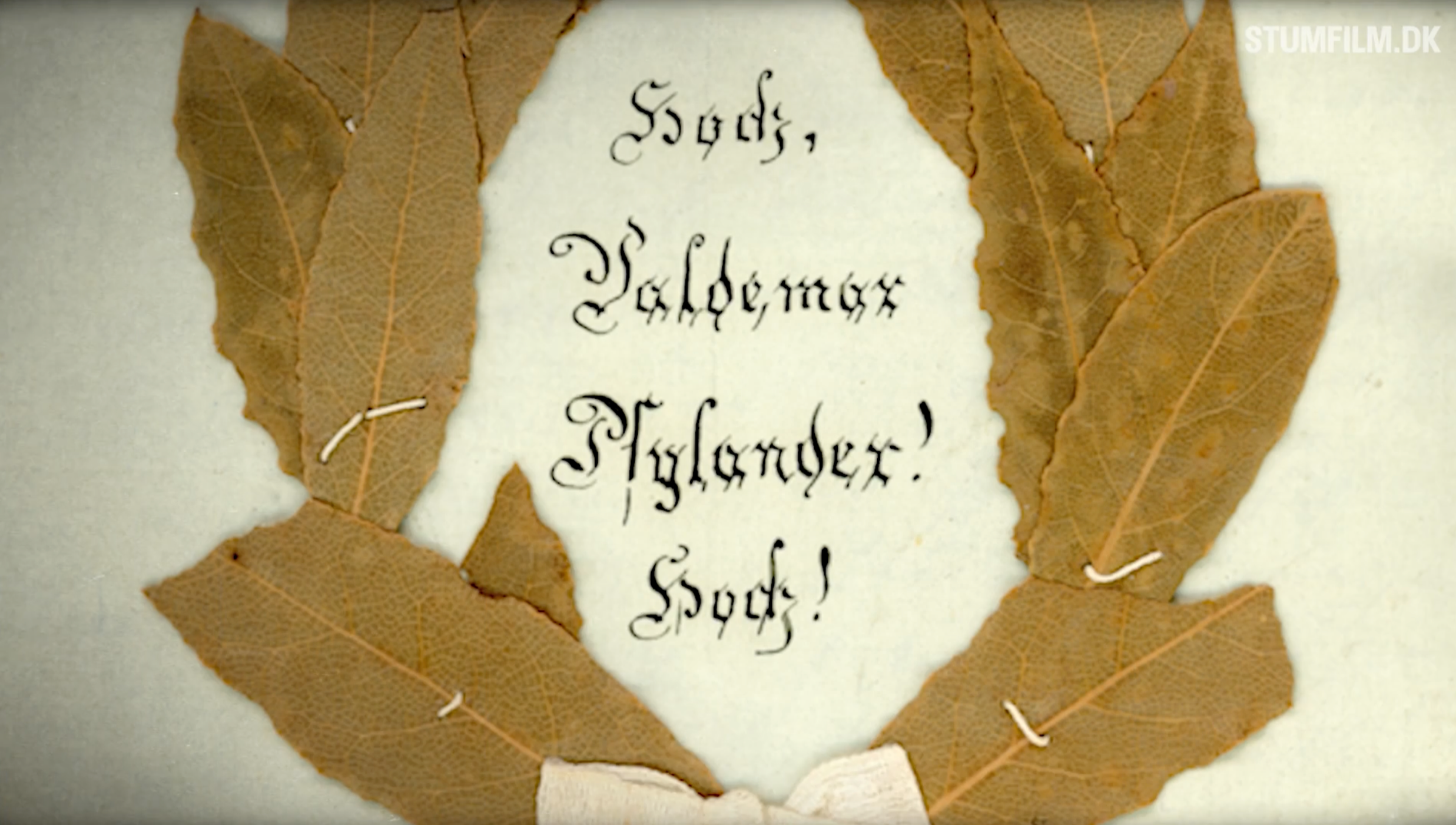 Fanbrev til Valdemar Psilander