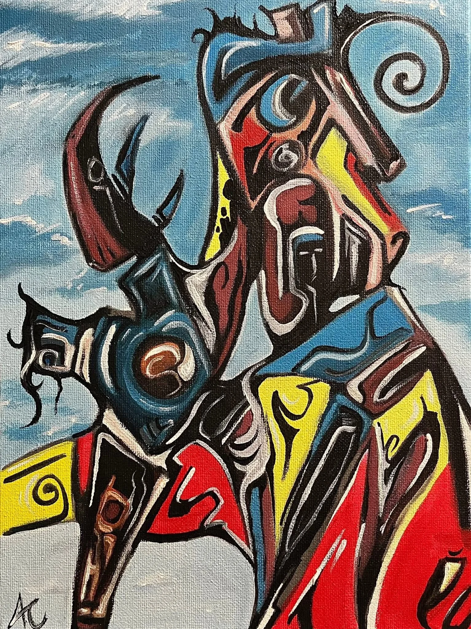 Surrealism Austin Sketches Bizzare Canvas Art.jpg