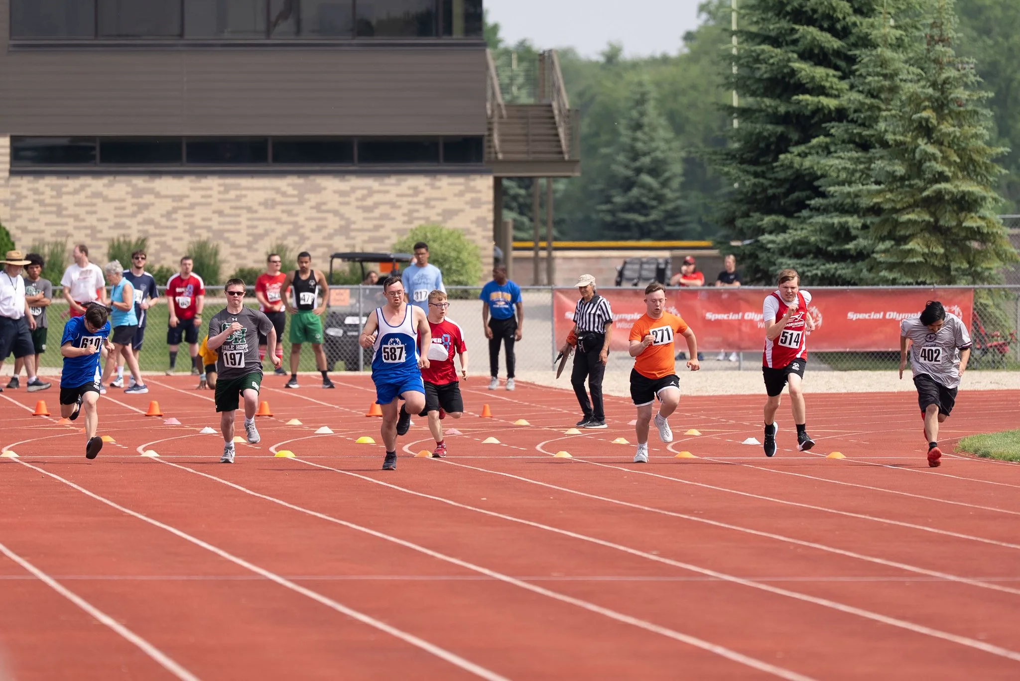 Special Olympics Wisconsin Track Race
