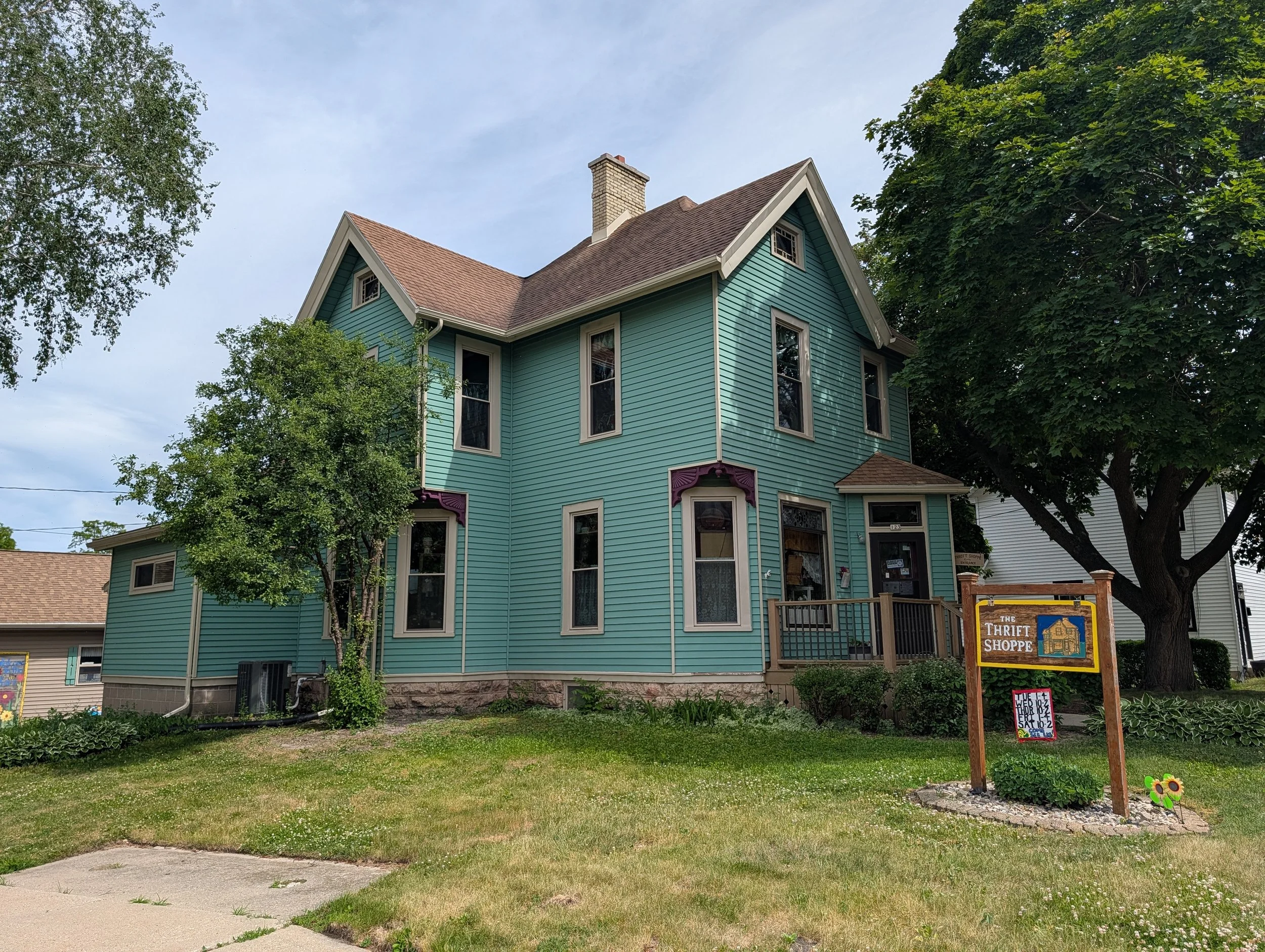 Exterior of the Thrift Shoppe