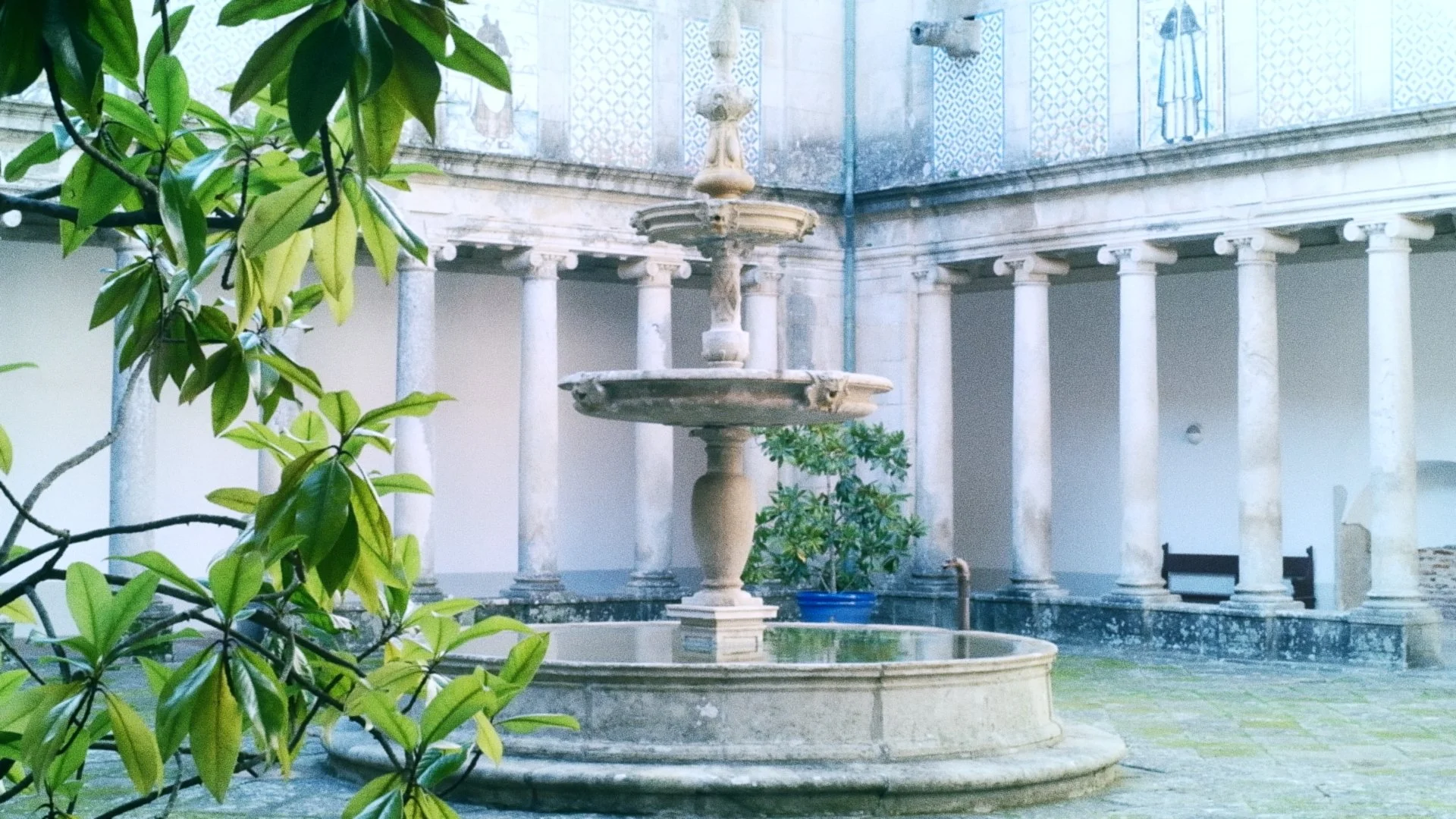 Fountain in a monastery.
