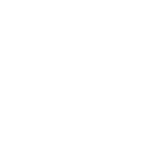 White outline of two hands shaking on a black background.