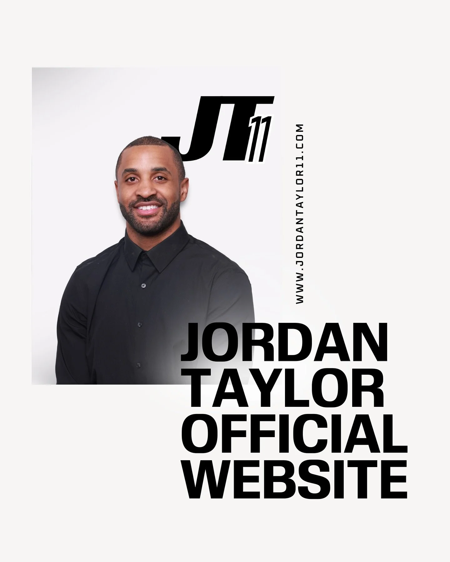 We just launched a bold new official website for @uwbadgers Hall of Famer, @jmtaylor11, designed to elevate his story and simplify booking.

From the ground up, we created a custom site that fit Jordan&rsquo;s personal brand. Showing visitors his jou