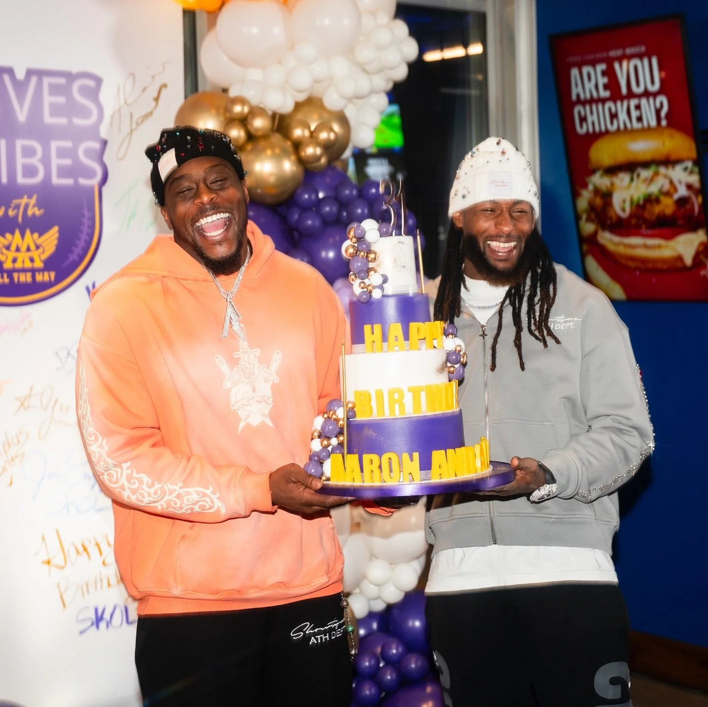 What a night!

The inaugural Drives &amp; Vibes with the @aaalltheway_foundation brought an incredible group of players, partners, and supporters together in Minnesota &mdash; especially considering this was planned in just a few weeks. 😅

Minnesota