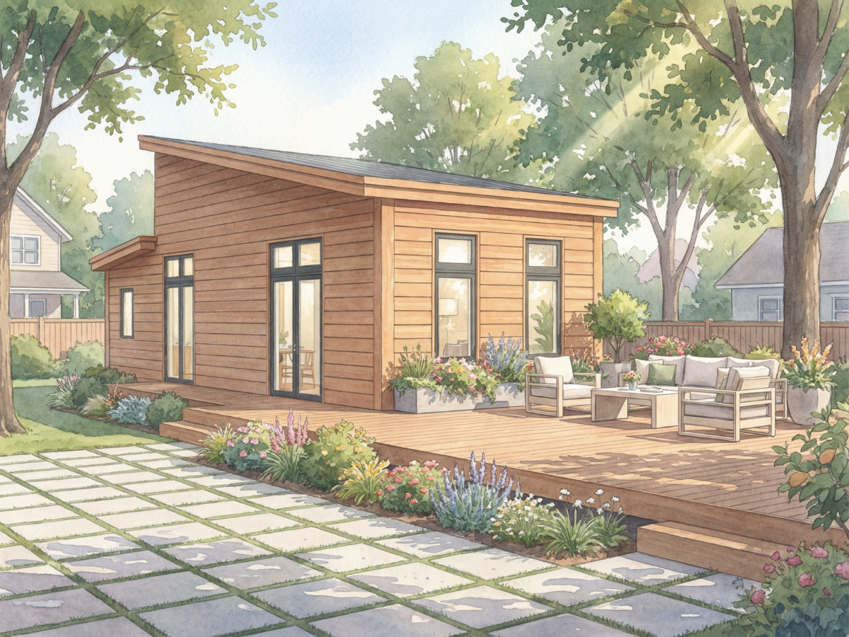 Detached Unit, 460 SF