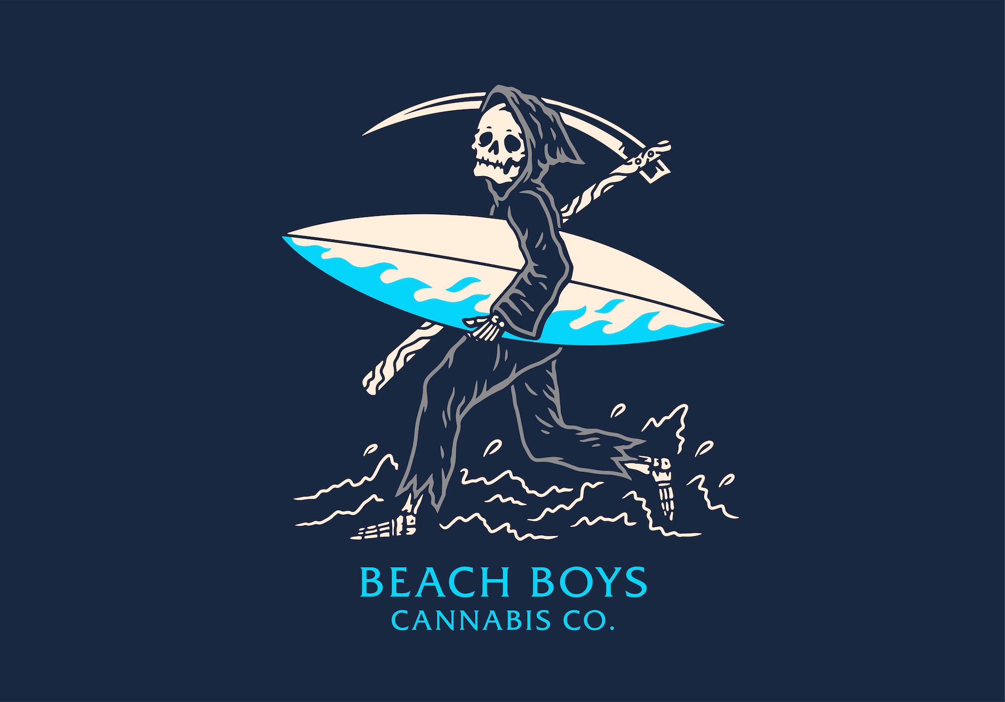 BB Beach Club _Apparel Shop_ Surf Reaper Design _ South Portland Maine_ Old Orchard Beach Maine _ Beach Boys Cannabis Company