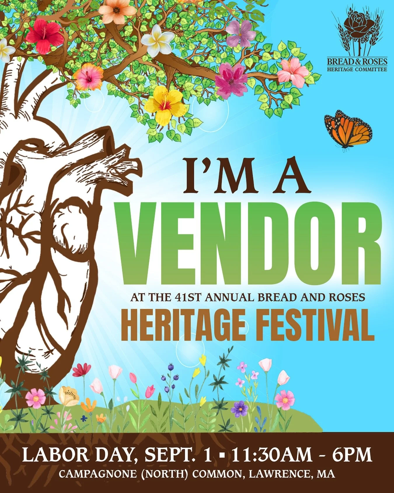 Catch us at the Bread &amp; Roses Festival next Monday! Come learn about upcoming programming and purchase MC merch! Then stick around to watch our very own @mvmentx &amp; music production crew take the stage at 3:40 pm!