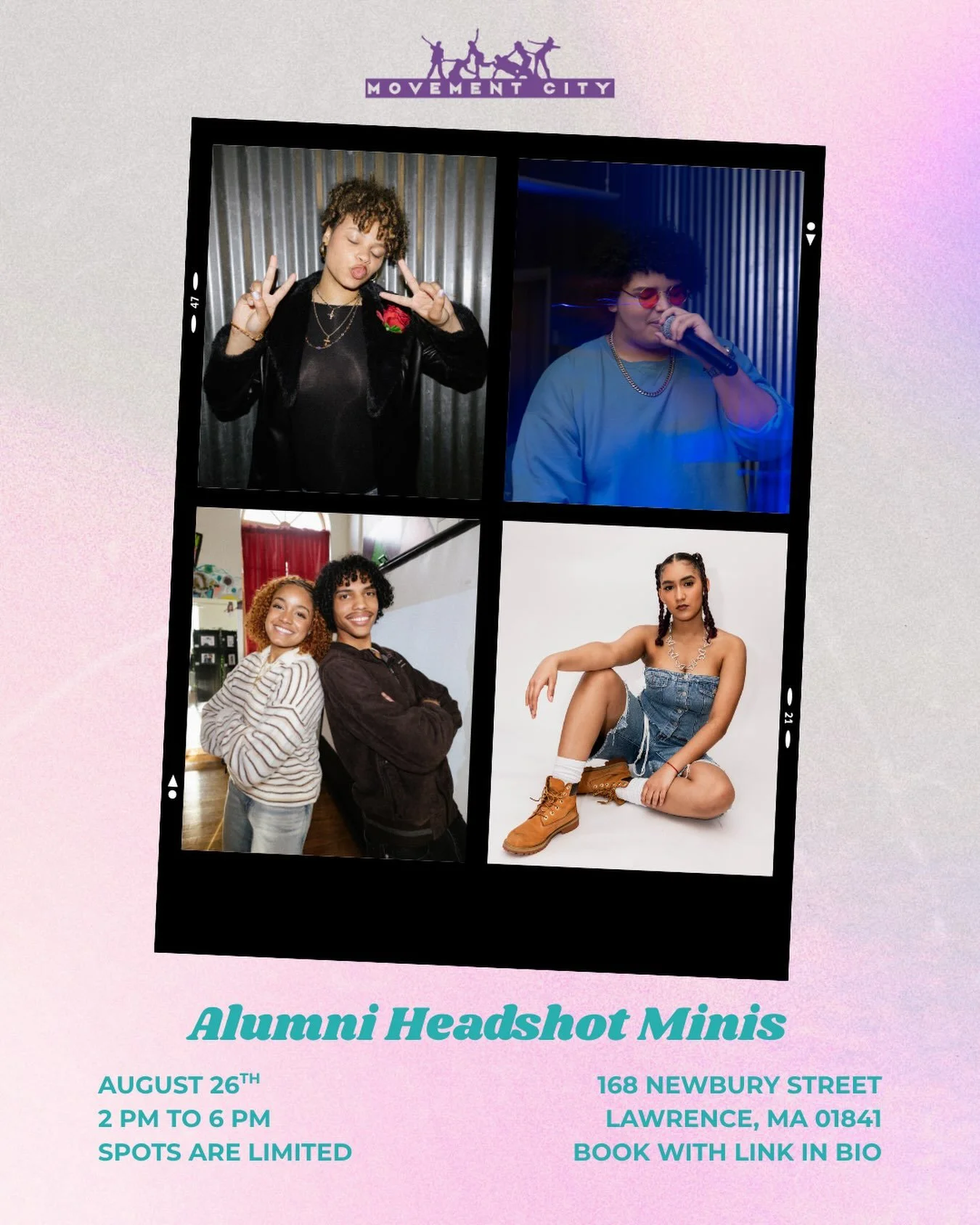 Calling MC Alumni! Need an updated headshot? 
Join us for our first Alumni Headshot mini session, led by one of our own Zones members! Come in, reconnect, and get updated photos for your resume needs. 
Reserve your spot with the link in bio! Spots ar