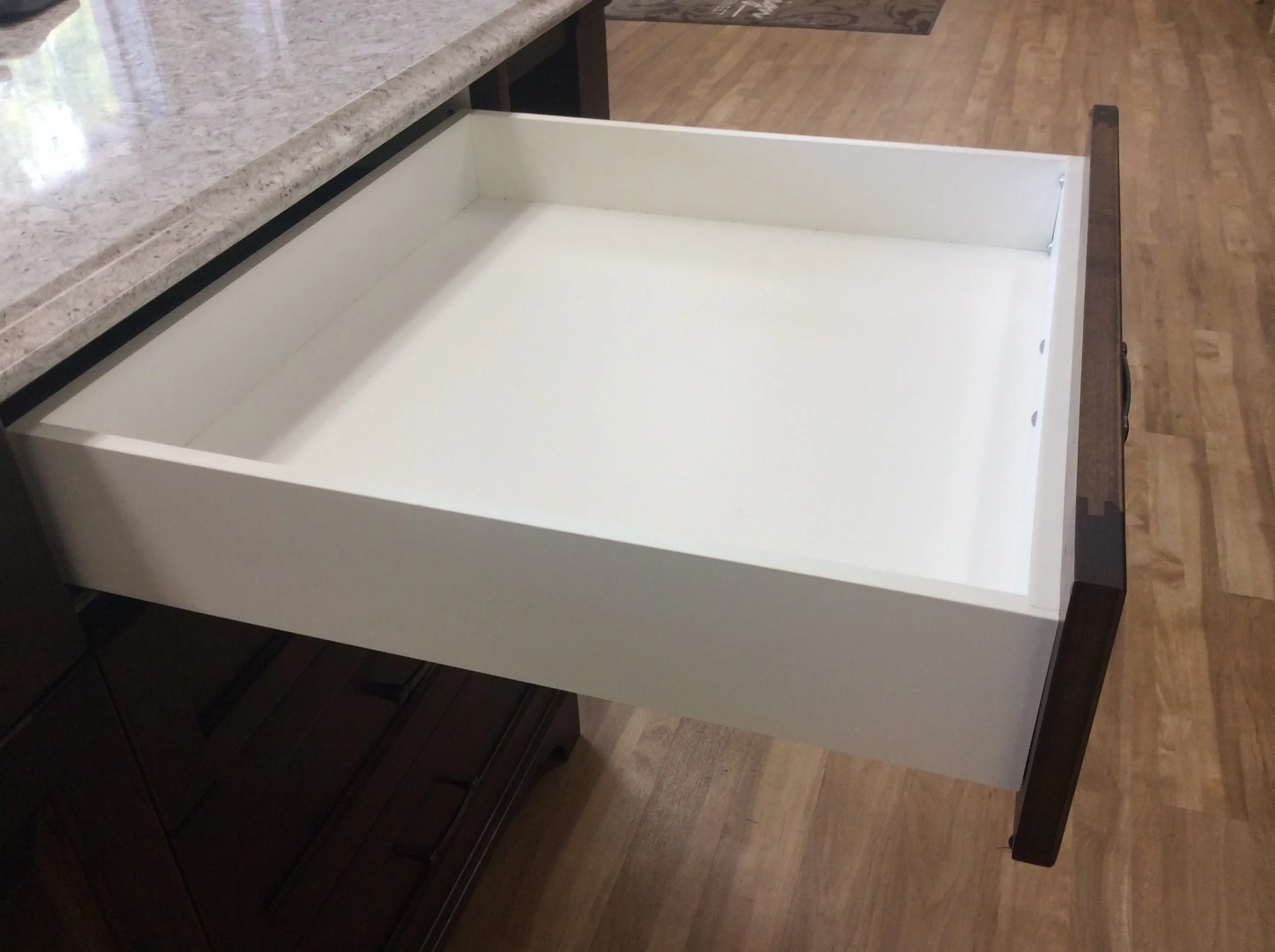 White Melamine Drawer Box - Cost Savings