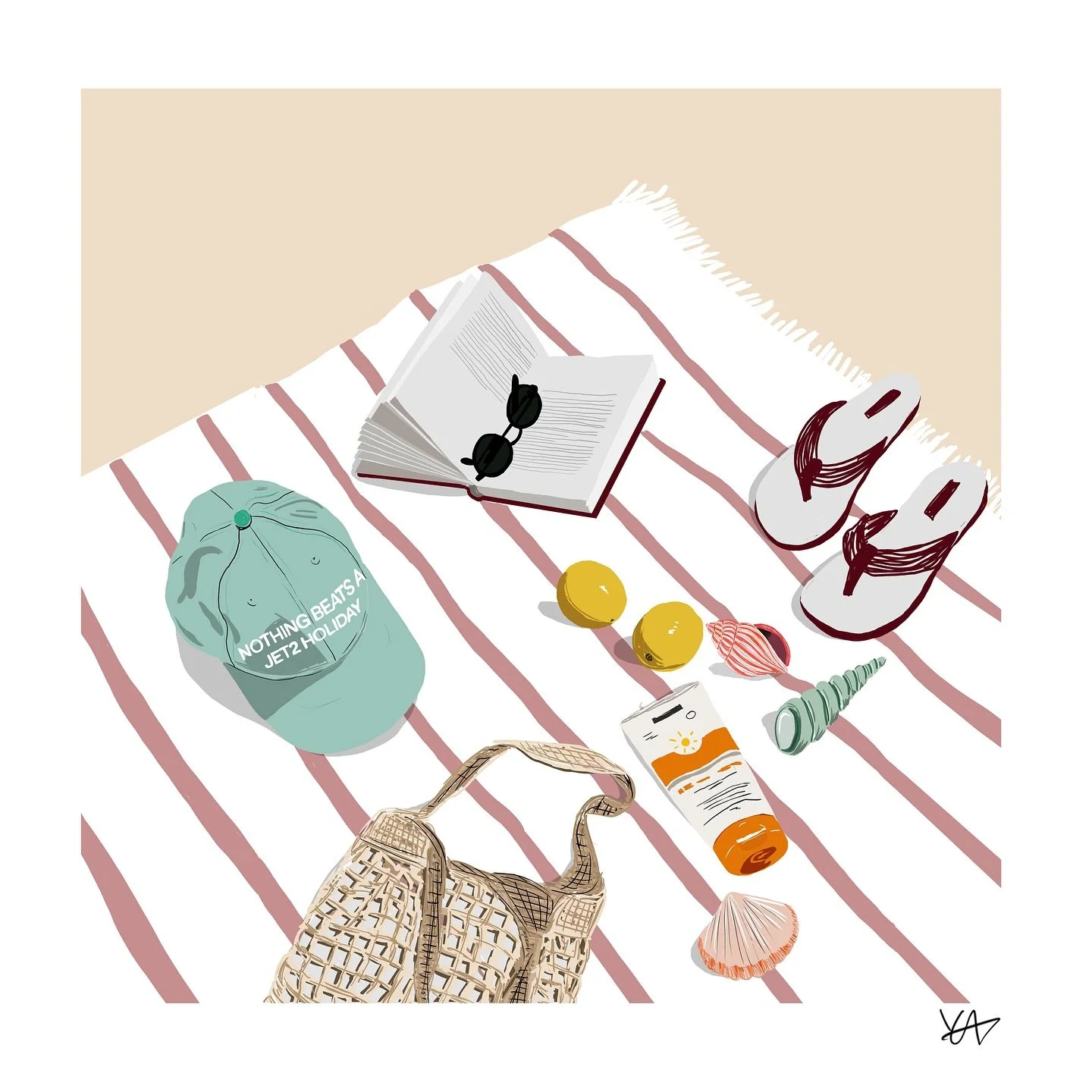 Nothing beats it!
Have a great summer everyone 🫶🍋👙🌞

#jet2holiday #illustration #drawing #summervibes #summer #ycaillustration #vacation