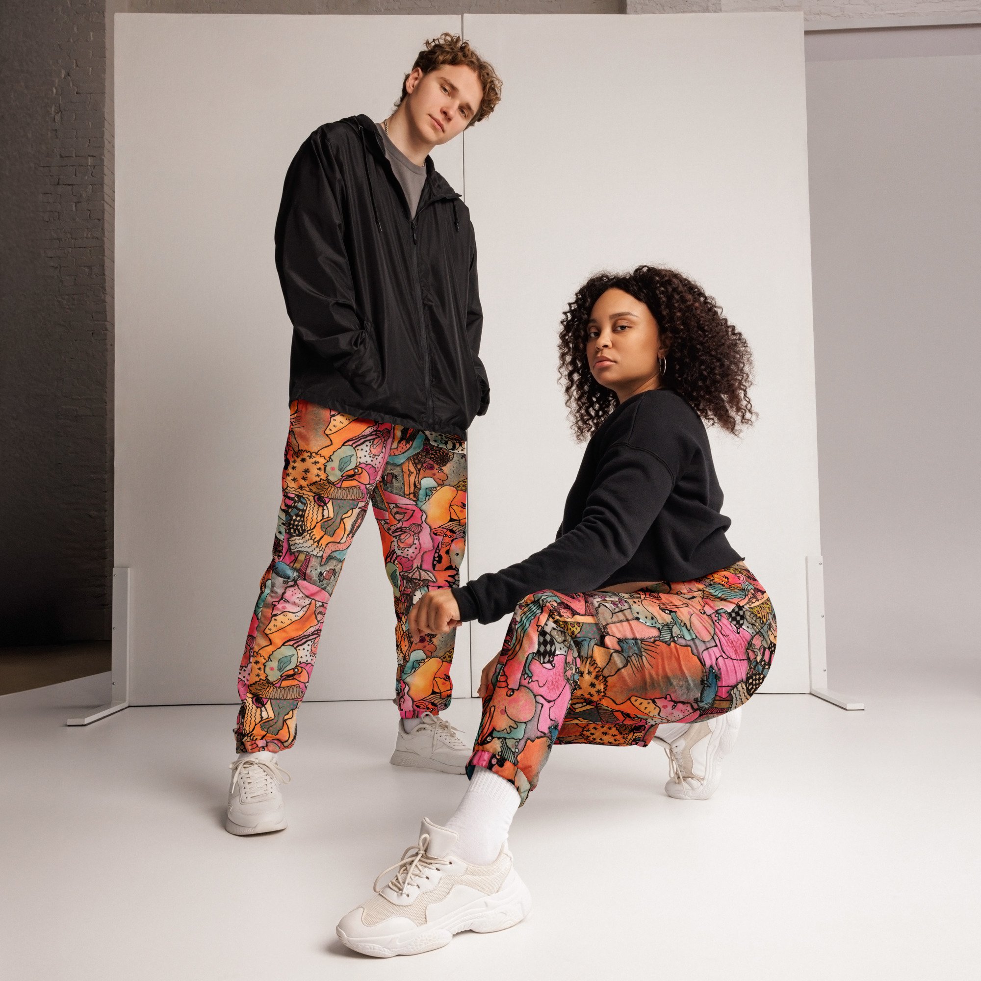 "Creature Riot" Unisex track pants | limited artist edition