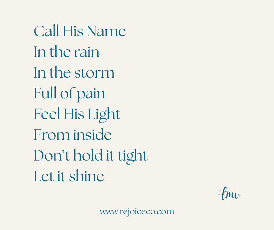 Let It Shine - A Poem