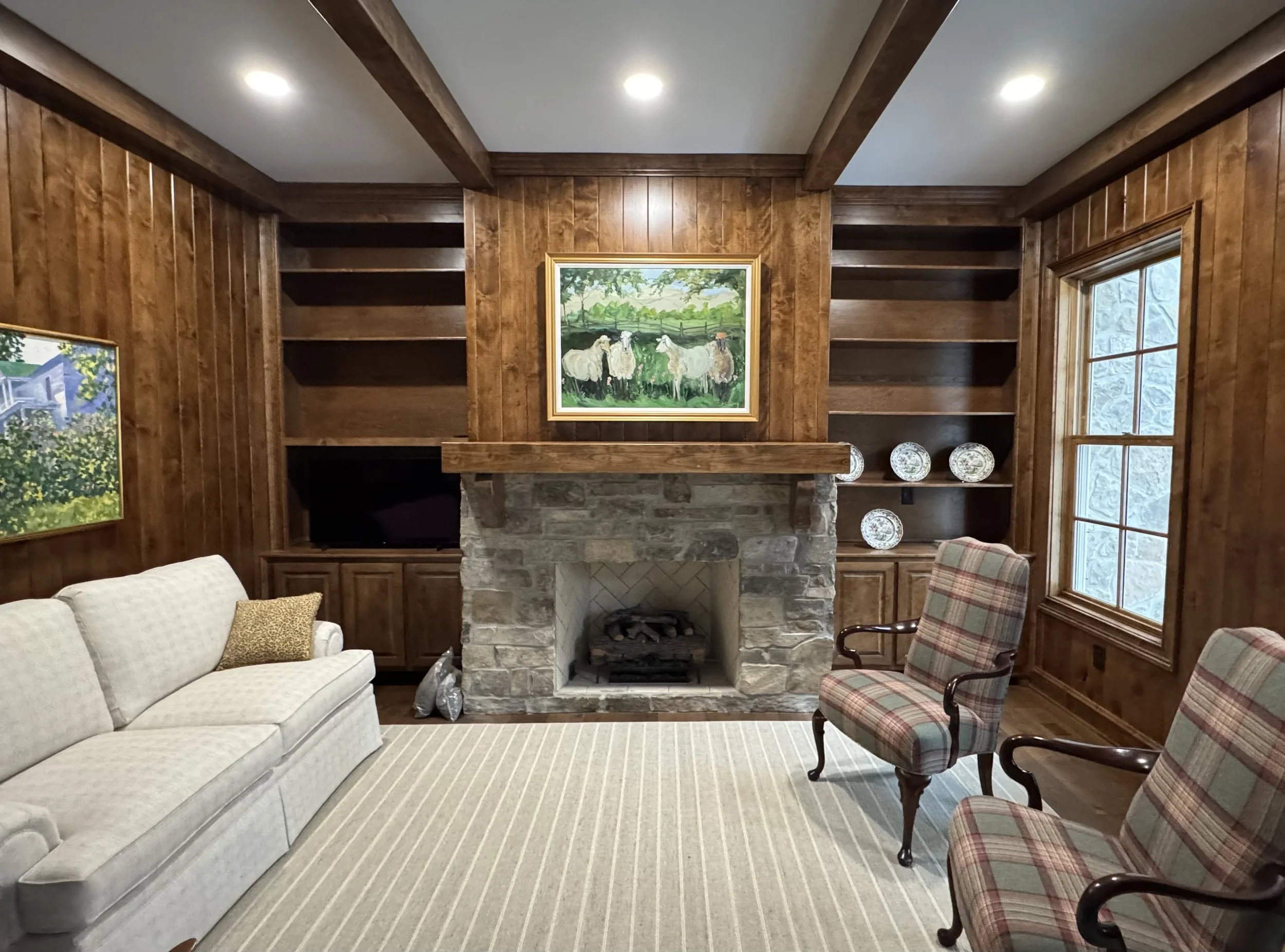 Finished customer built in project