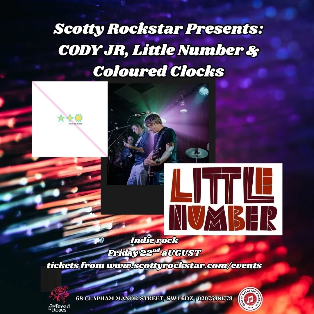 Cody Jr, Little Number & Coloured Clocks