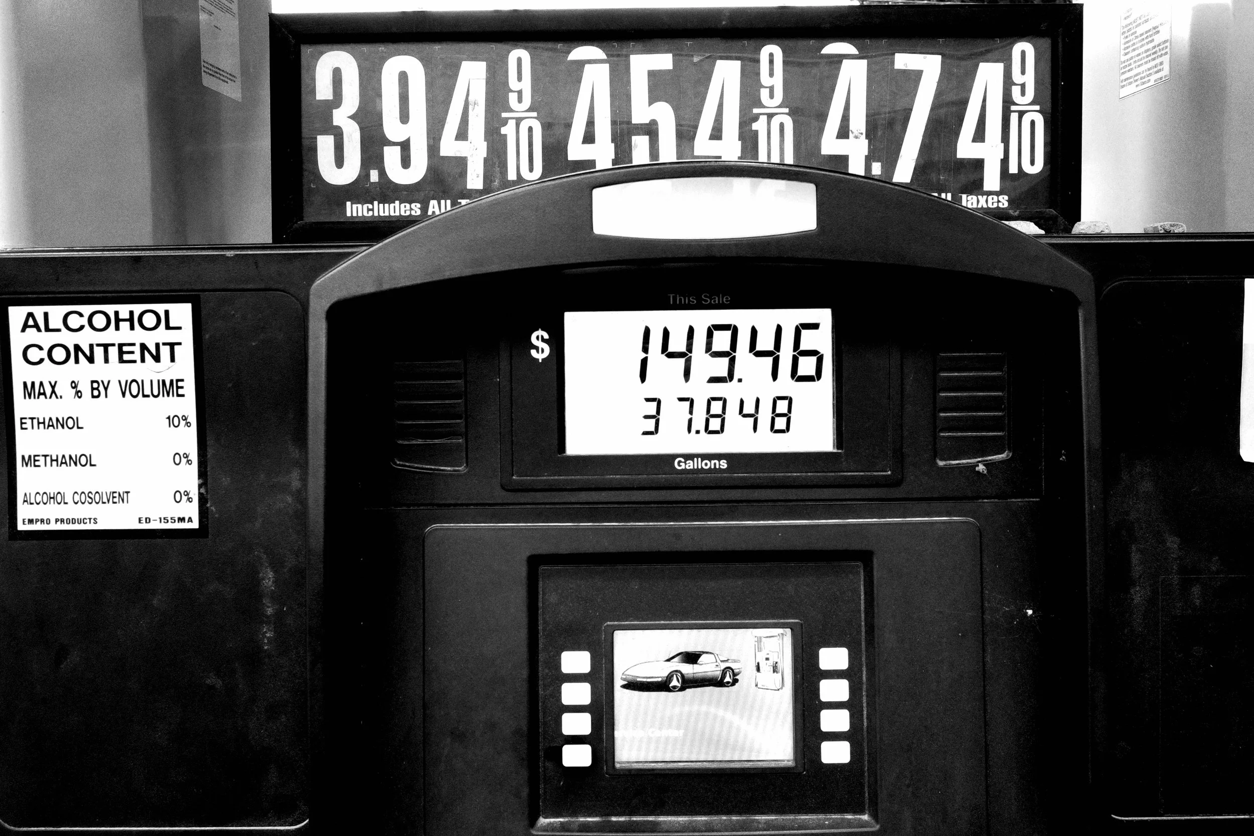 Cape Cod June 22 2026 gas prices in East Sandwich Massachusetts.