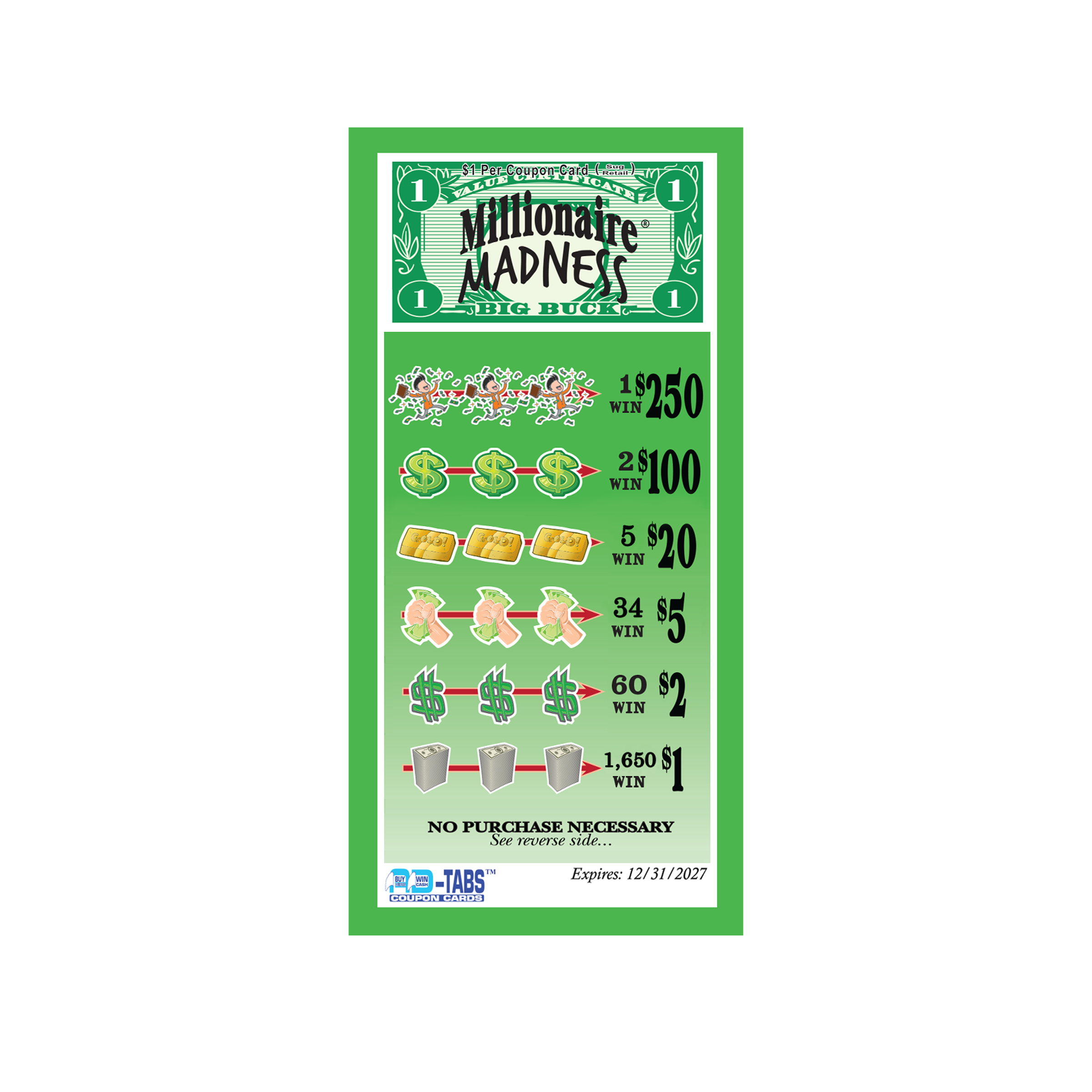 Millionaire Madness $250