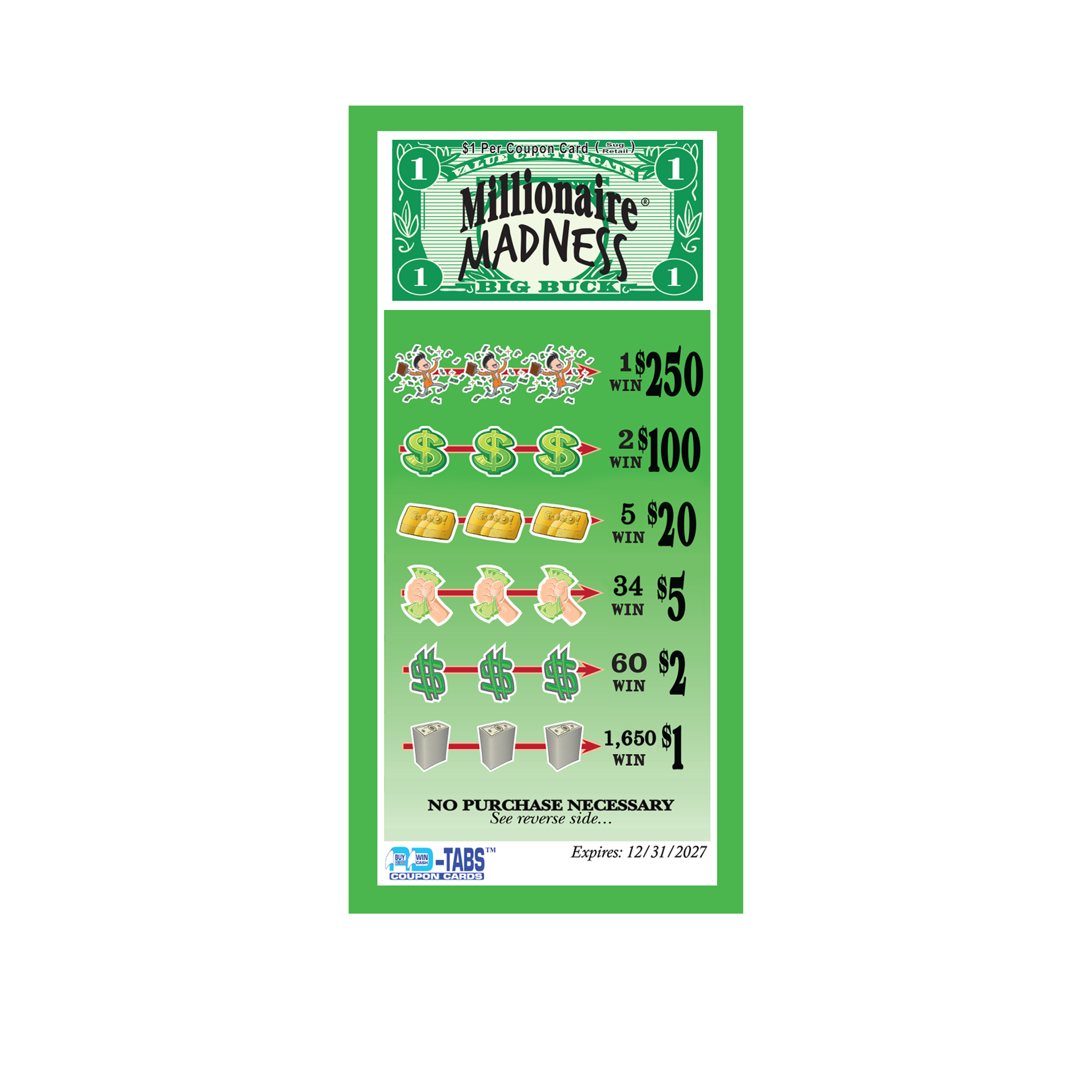 Millionaire Madness $250