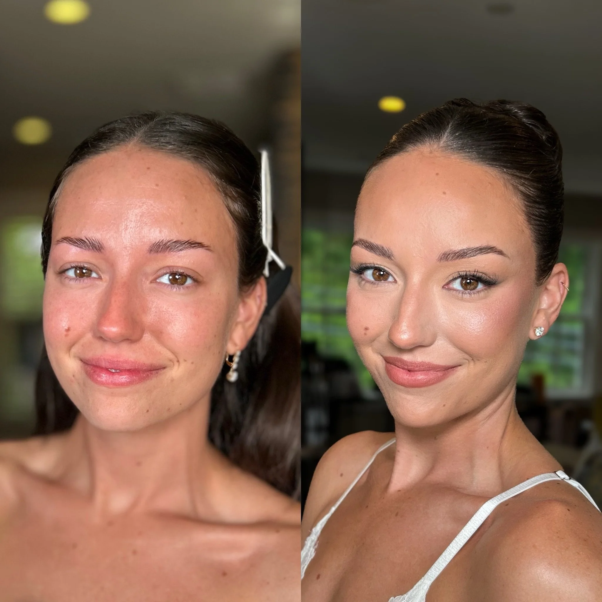 The dreamiest bridal makeup inspo 🦢☁️

Ashley absolutely slayed this buttery skin-focused "no-eyeshadow eyeshadow" look 😍

bare minimum if you want this as your bridal look:
- consistently using professional grade skincare products (@face