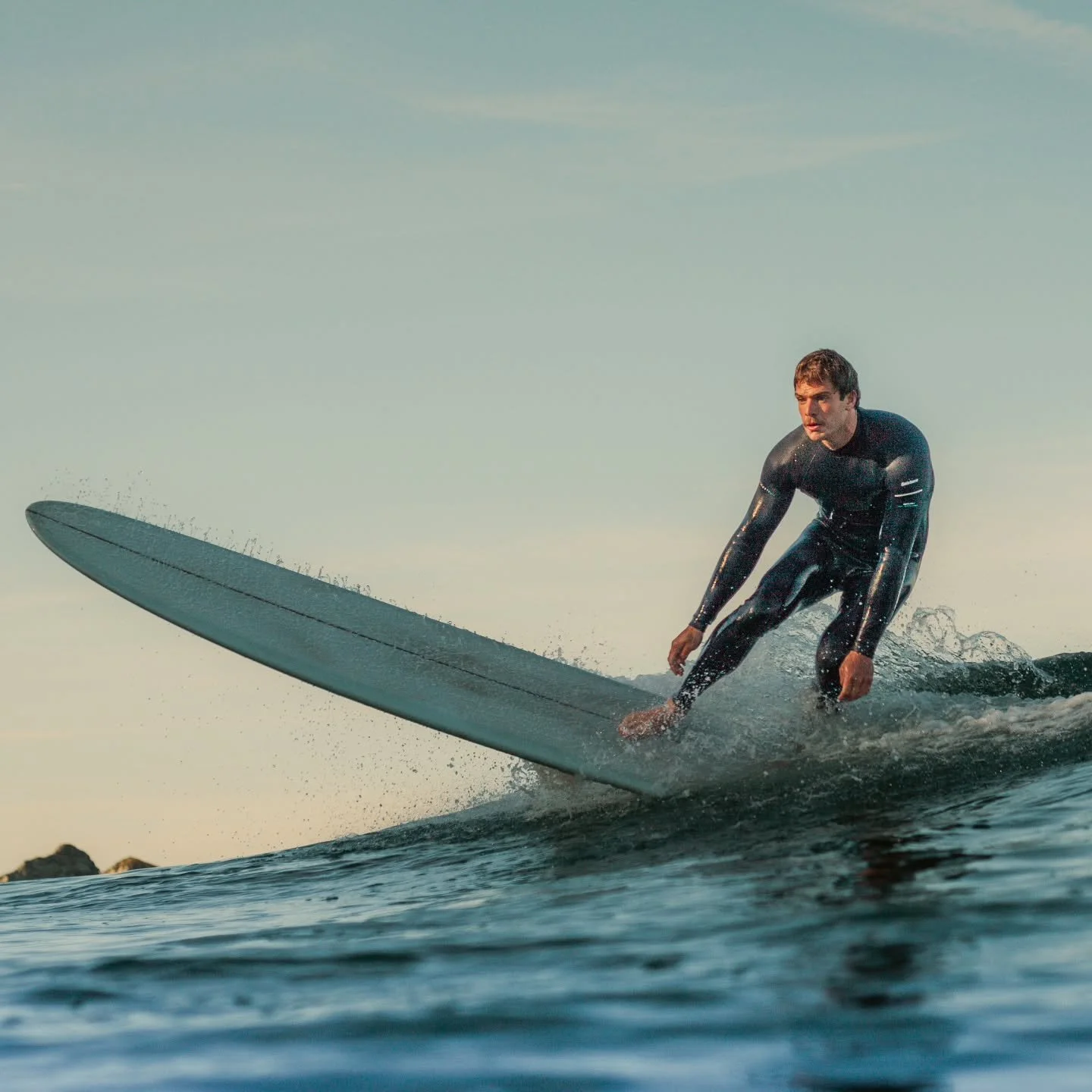 Jack Day doing what he does best at a glassy high tide Watergate Bay this morning &mdash; effortless style, smooth lines and pure class. Always a treat having him in front of the lens, he makes every wave look like a cover shot without even trying.

