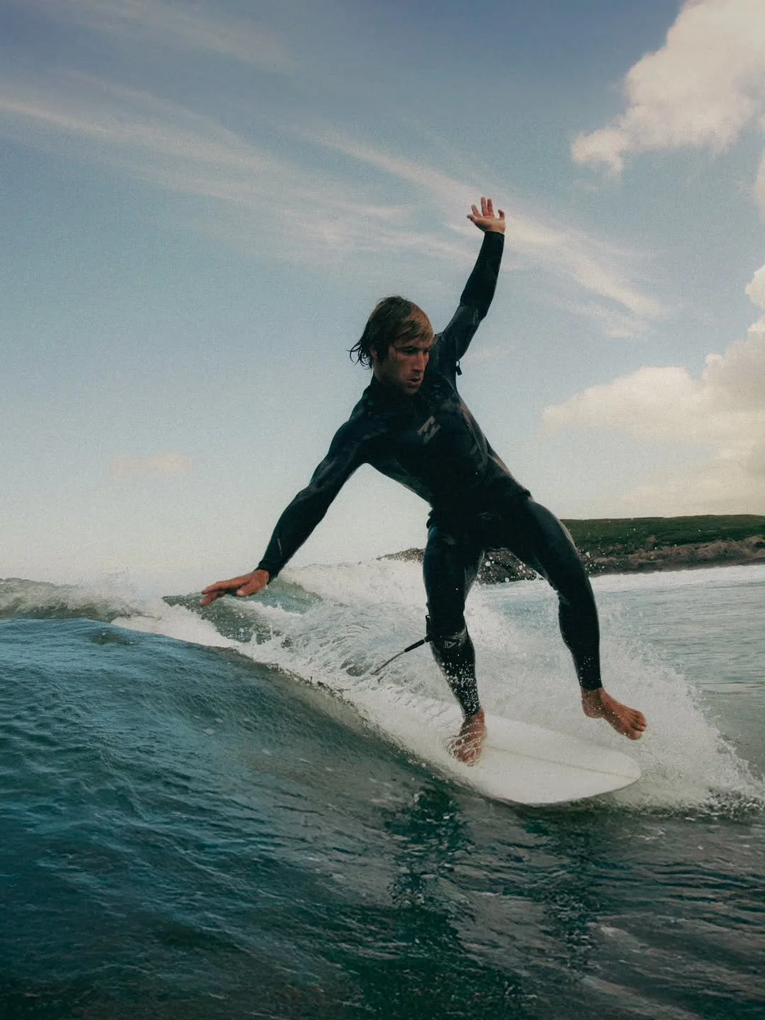V I N T A G E

North Fistral, a lifetime ago.
Back when I was still figuring out which way was up in the water and learning the hard way how not to get smoked every set.
Early days of shooting surf, chasing longboard lines, missing plenty, fluking a 