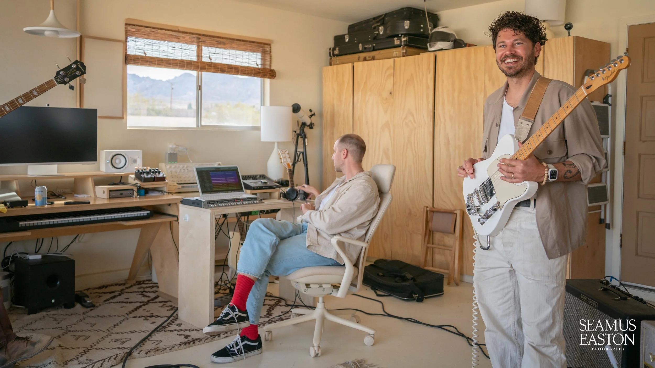 Desert Friends in Two Palms Studio