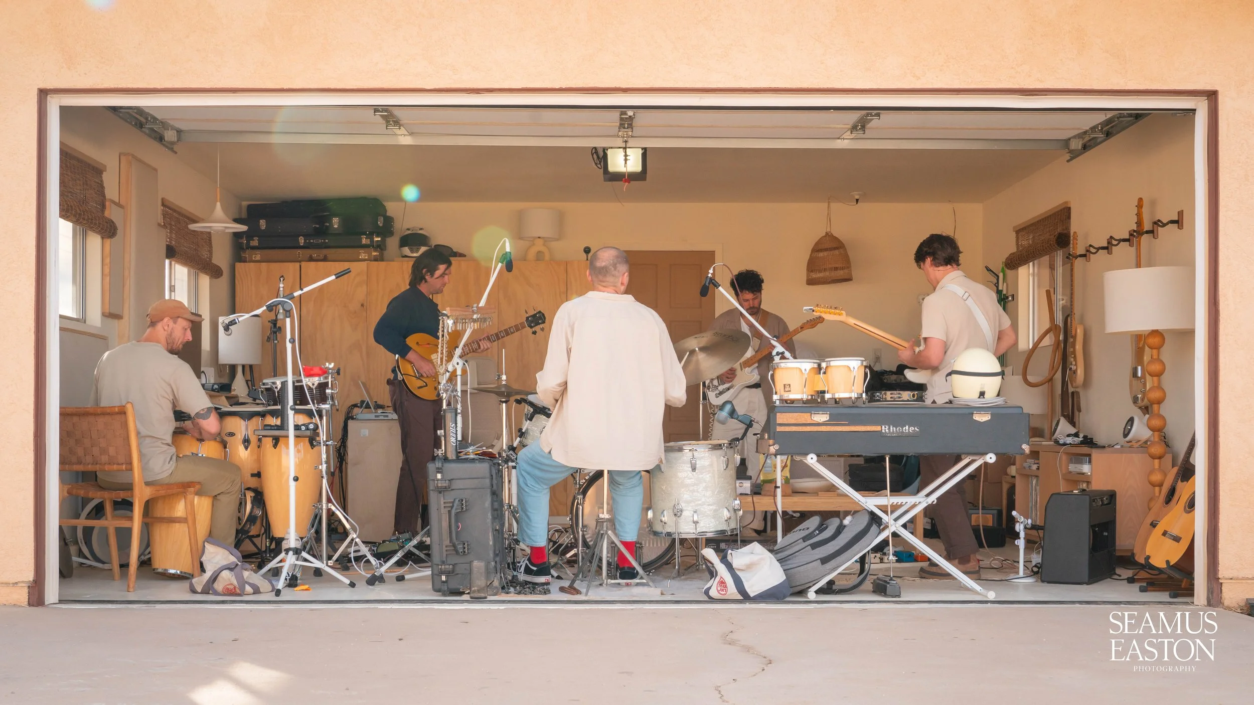 Desert Friends in Two Palms Studio