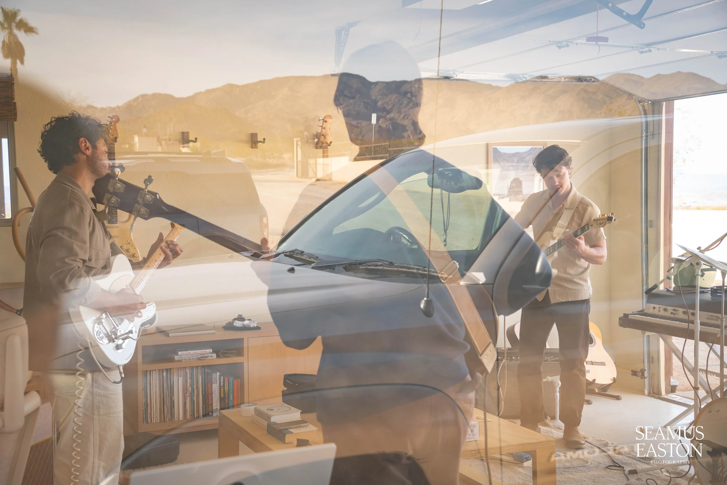 Desert Friends in Two Palms Studio