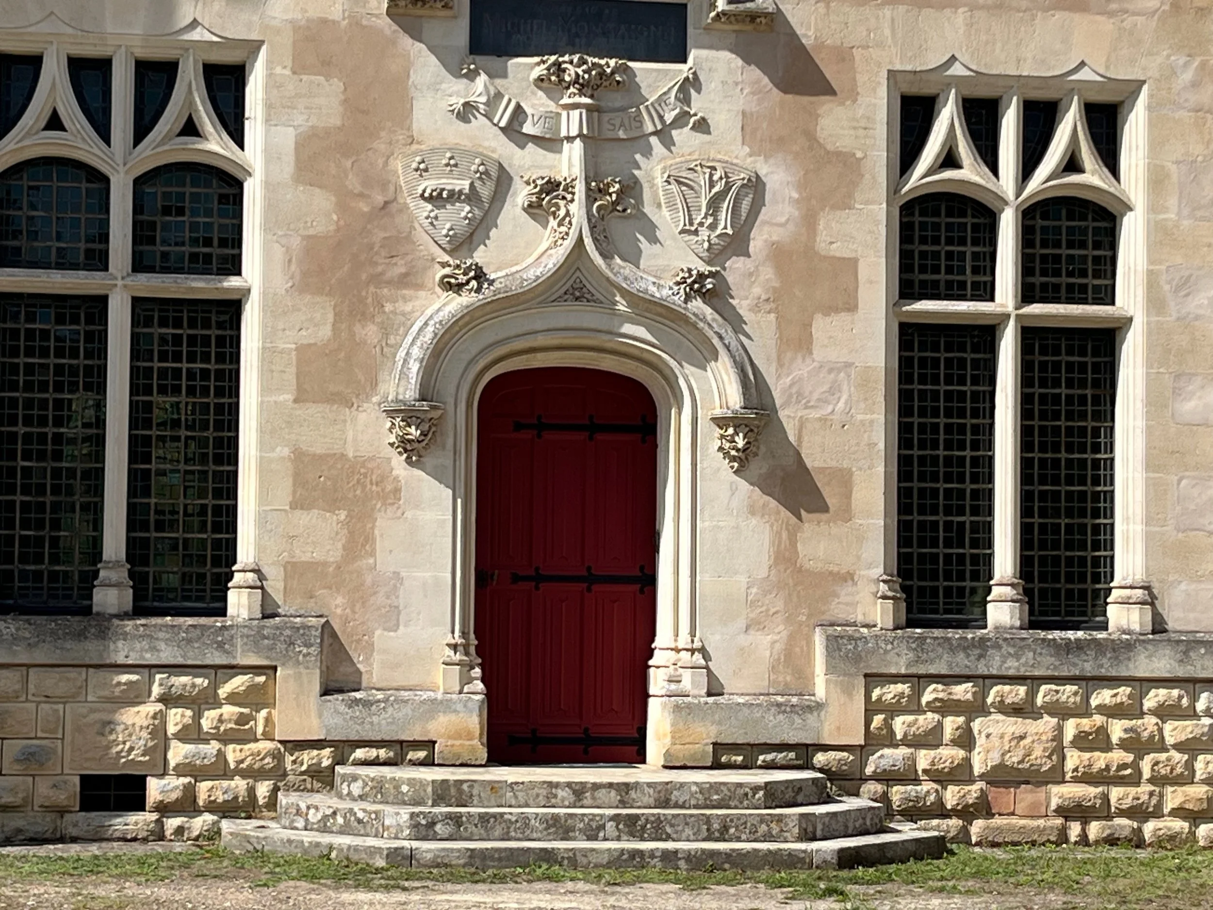 Doorway to the château.