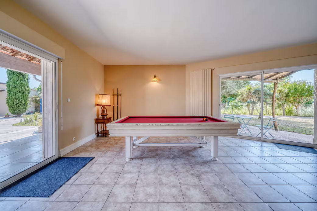 Billiards room
