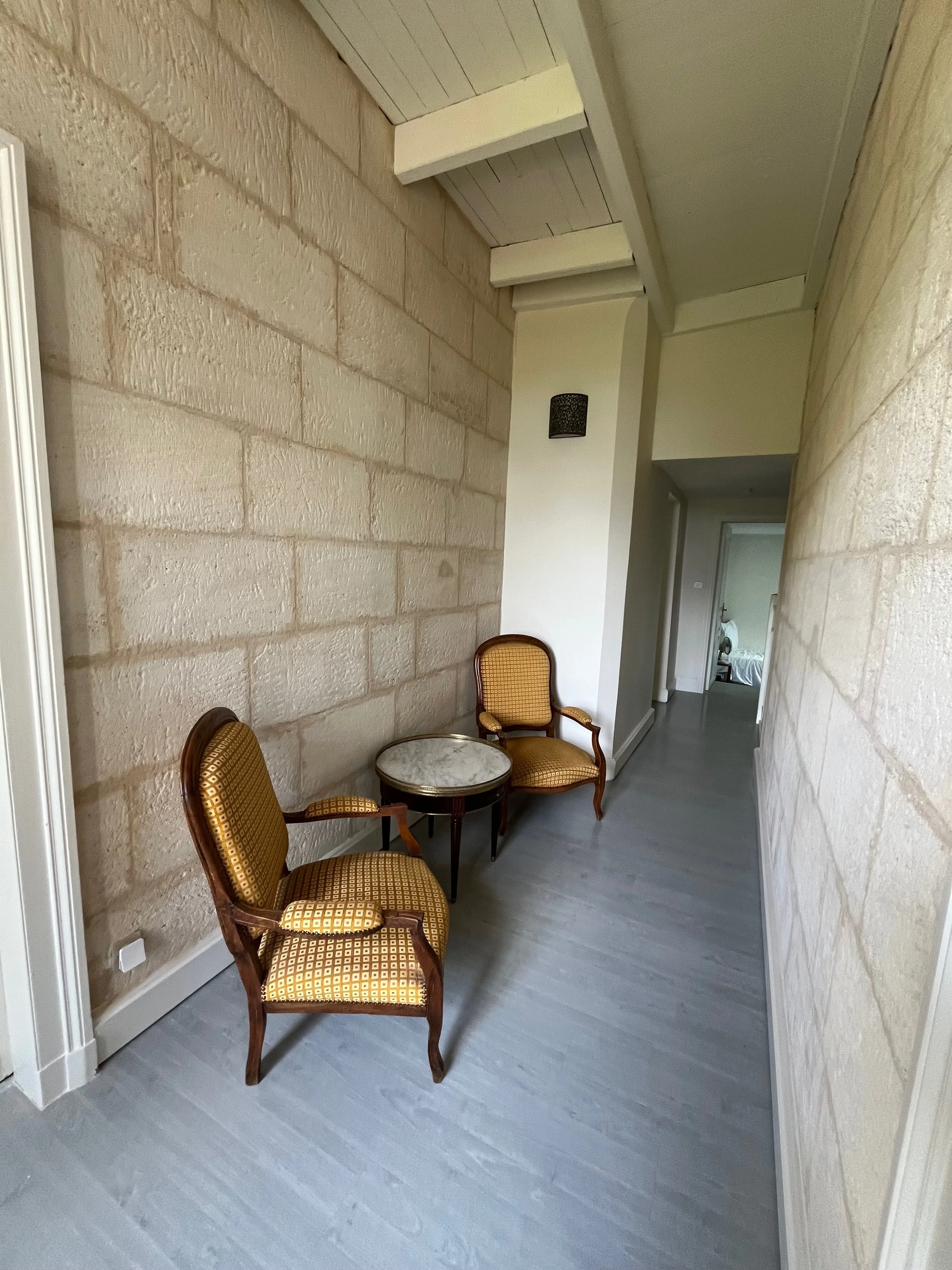 Upstairs hallway.