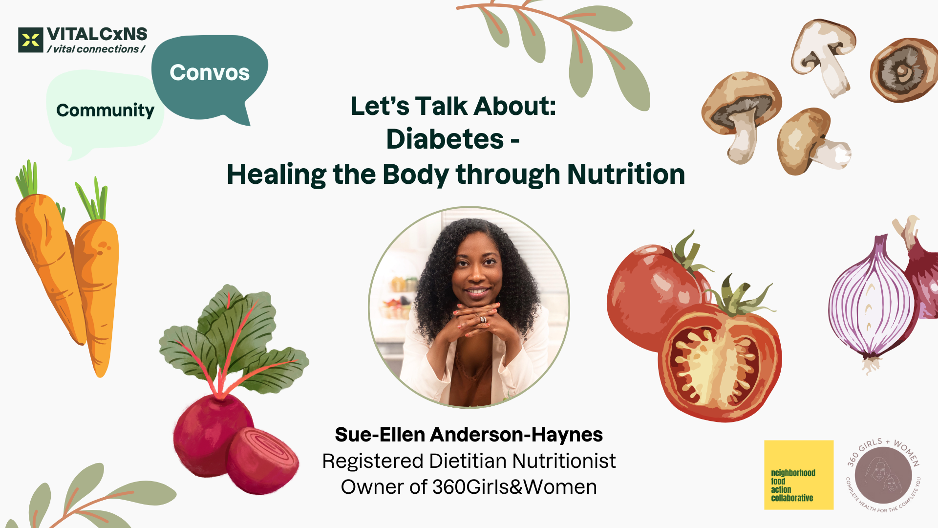 “Let's Talk About: Diabetes - Healing the Body Through Nutrition”