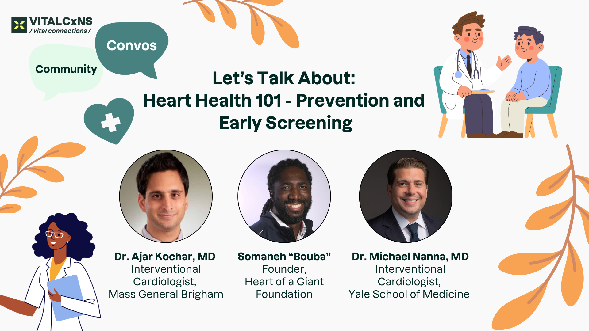 “Let's Talk About: Heart Health 101 - Prevention and Screening” 