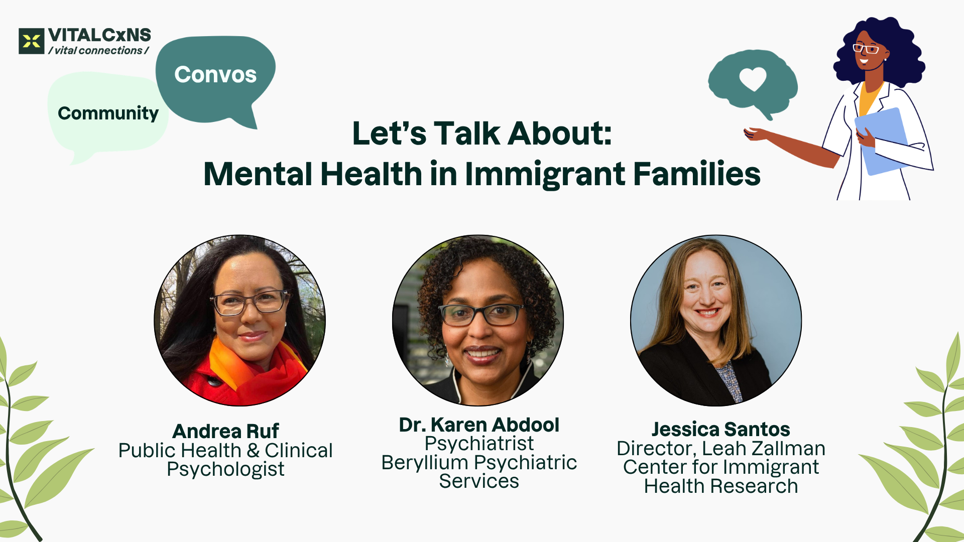 “Let’s Talk About: Mental Health in Immigrant Families”