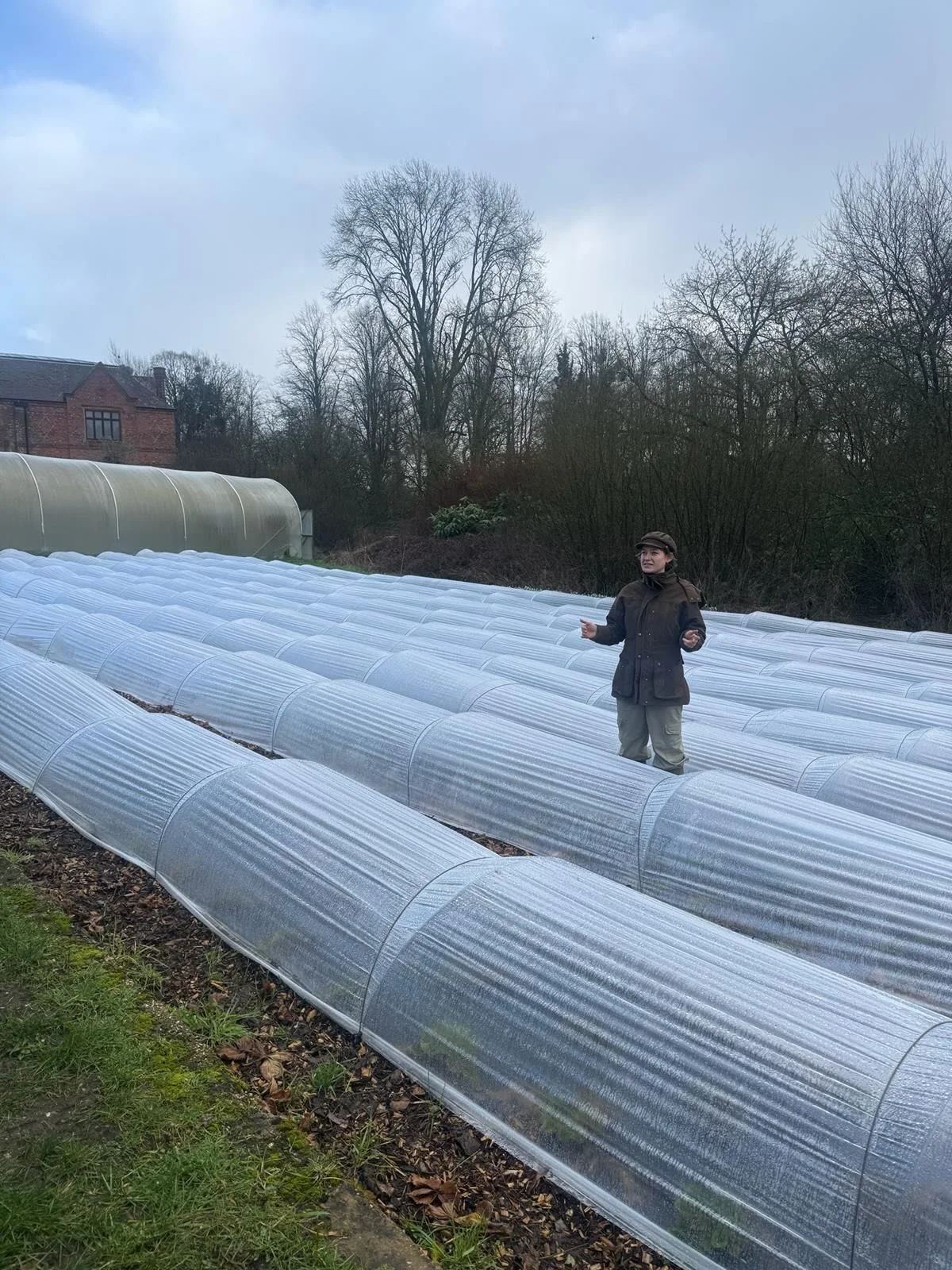 We started and finish last week with two trips to long time organic growers @tolhurstorganicveg and @caerhysorganic to learn and gather bits for the following season. It&rsquo;s hard to imagine the ground drying up and time soon but we&rsquo;re still